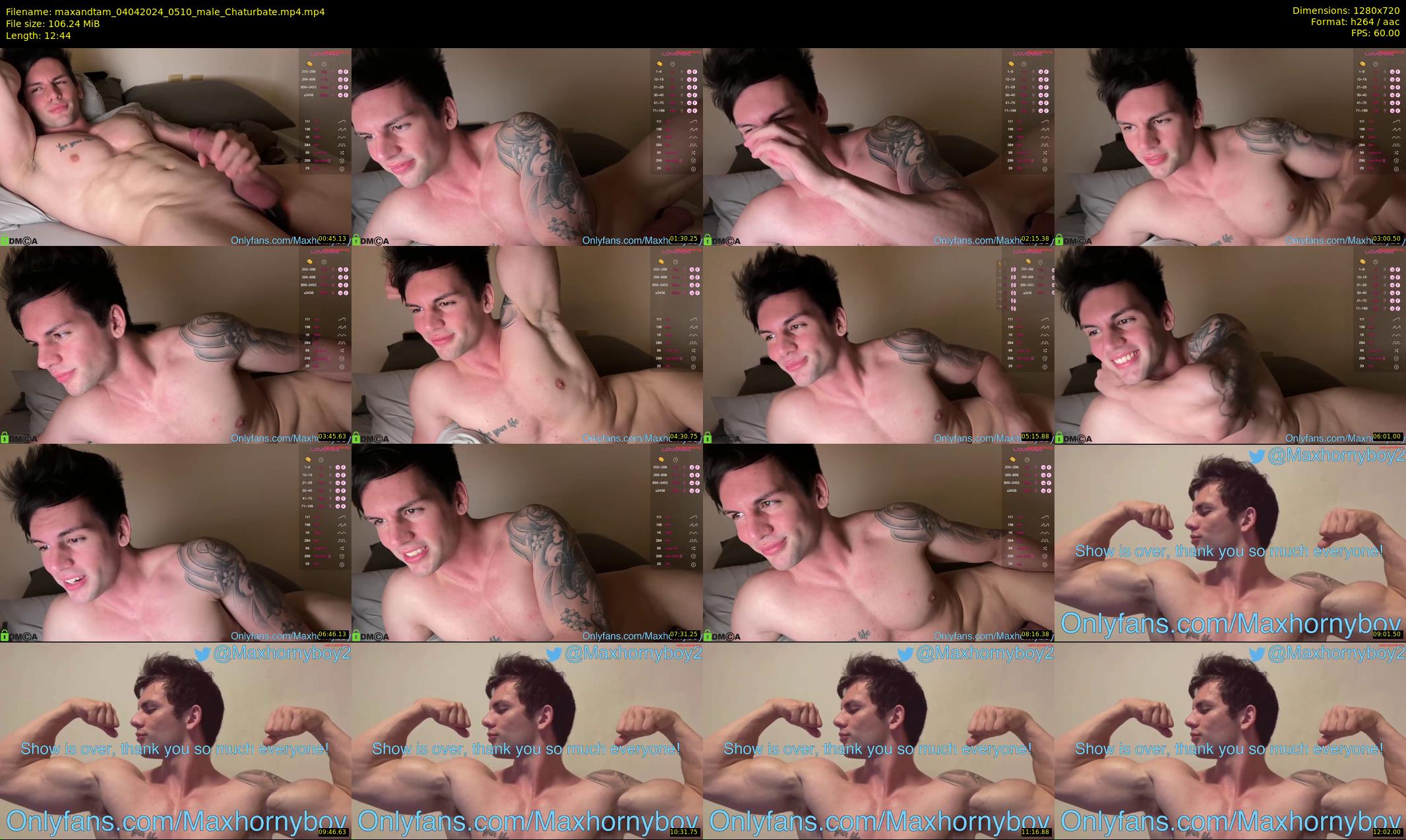 maxandtam — 13 minute Chaturbate couple cam show recording, 720p, Apr 4, 2024