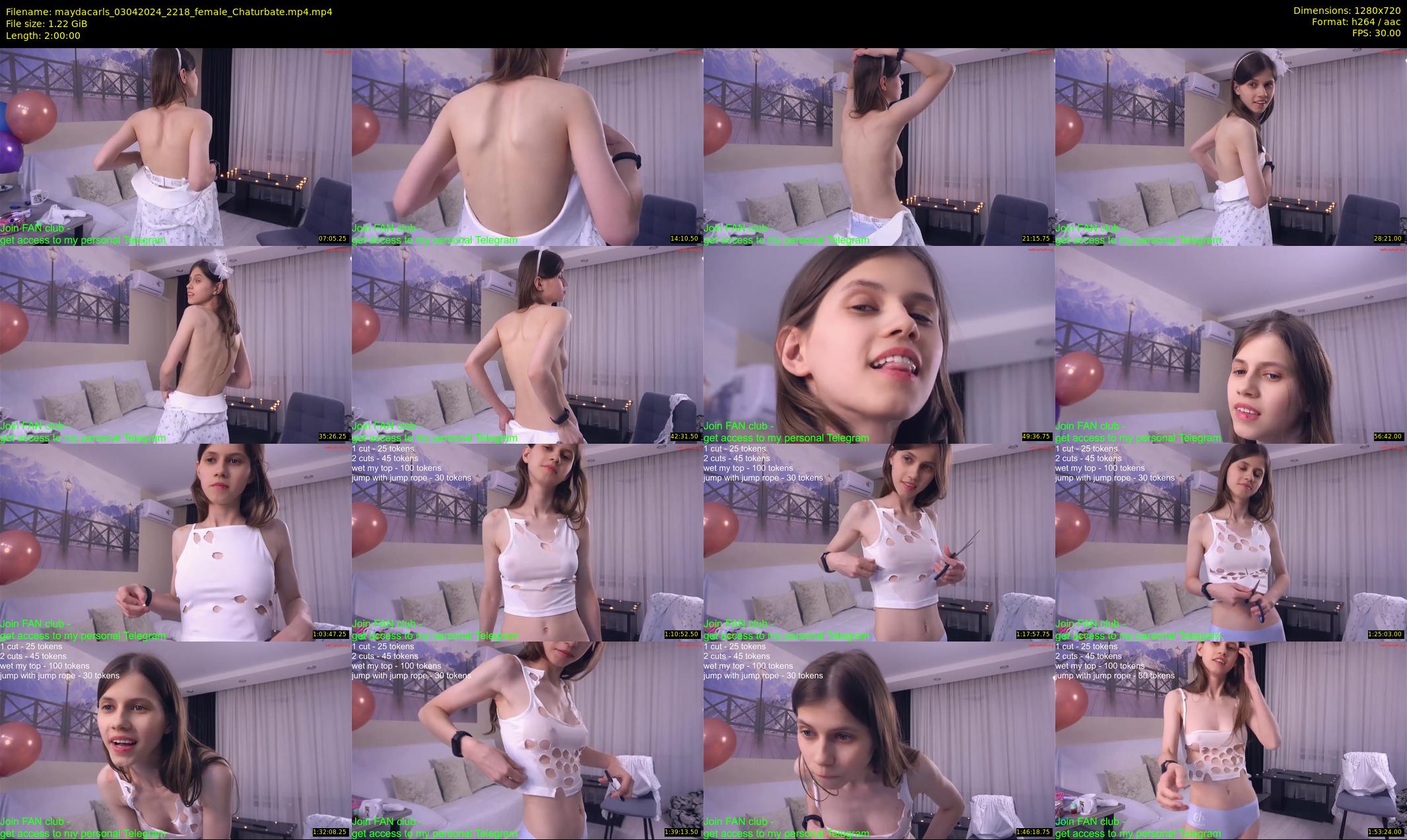 maydacarls — 120 minute Chaturbate female cam show recording, 720p, Apr 3, 2024