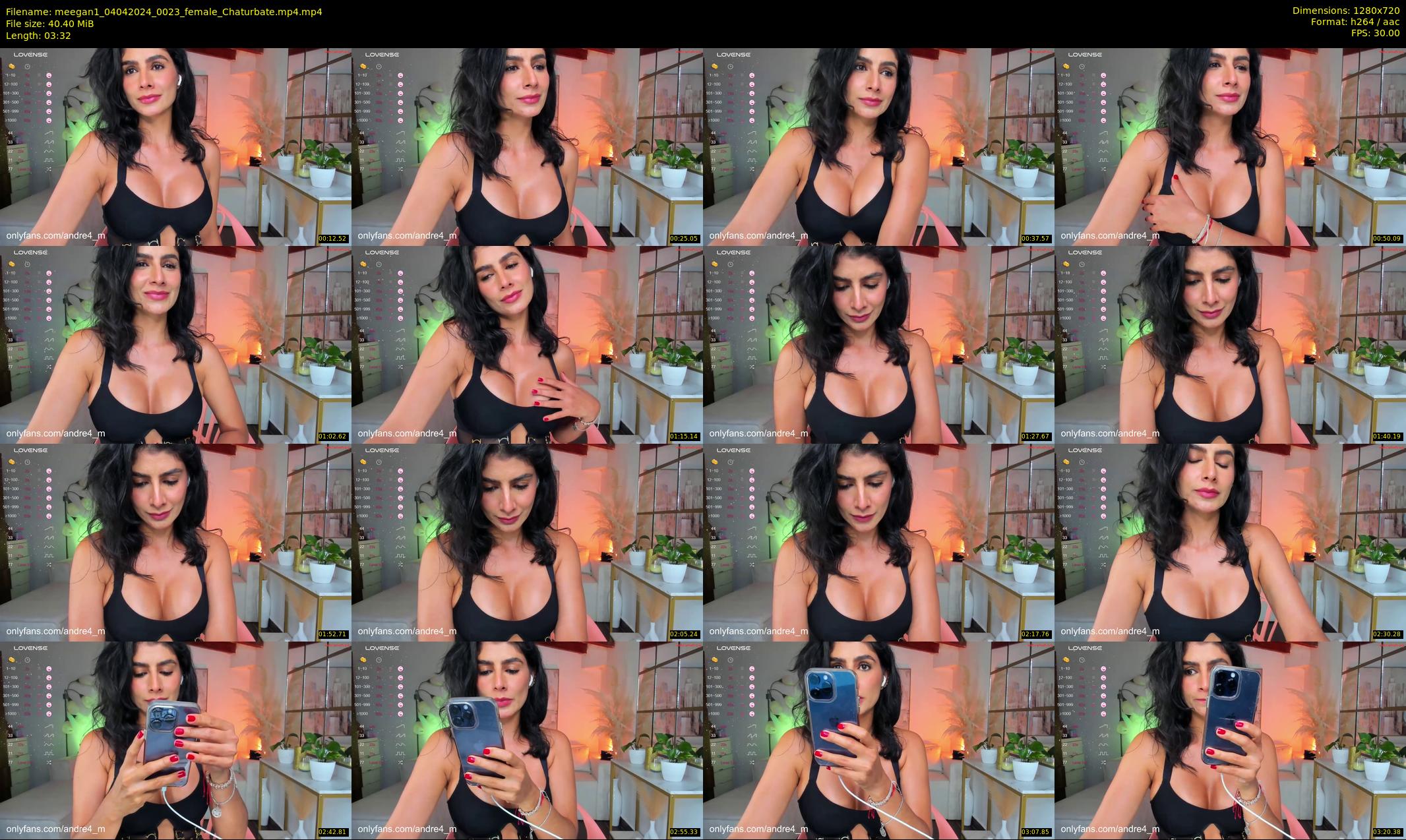meegan1 — 4 minute Chaturbate female cam show recording, 720p, Apr 4, 2024