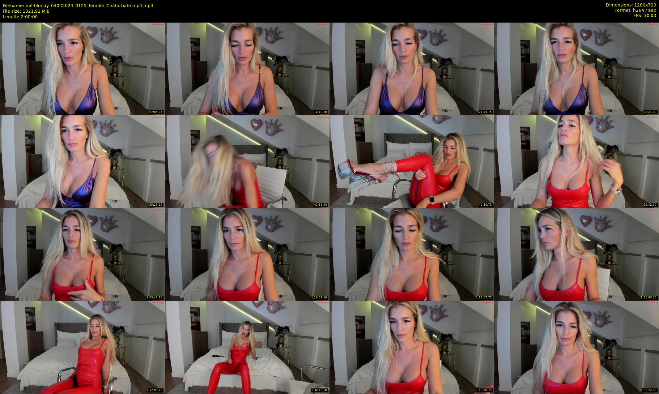 milfblondy — 120 minute Chaturbate female cam show recording, 720p, Apr 4, 2024