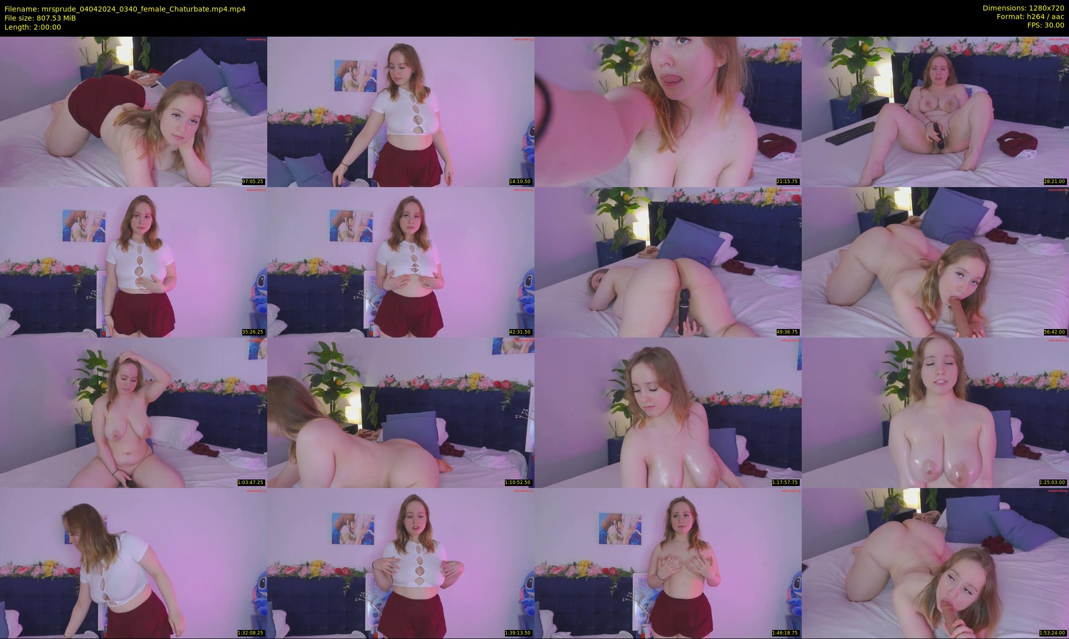 mrsprude — 120 minute Chaturbate female cam show recording, 720p, Apr 4, 2024