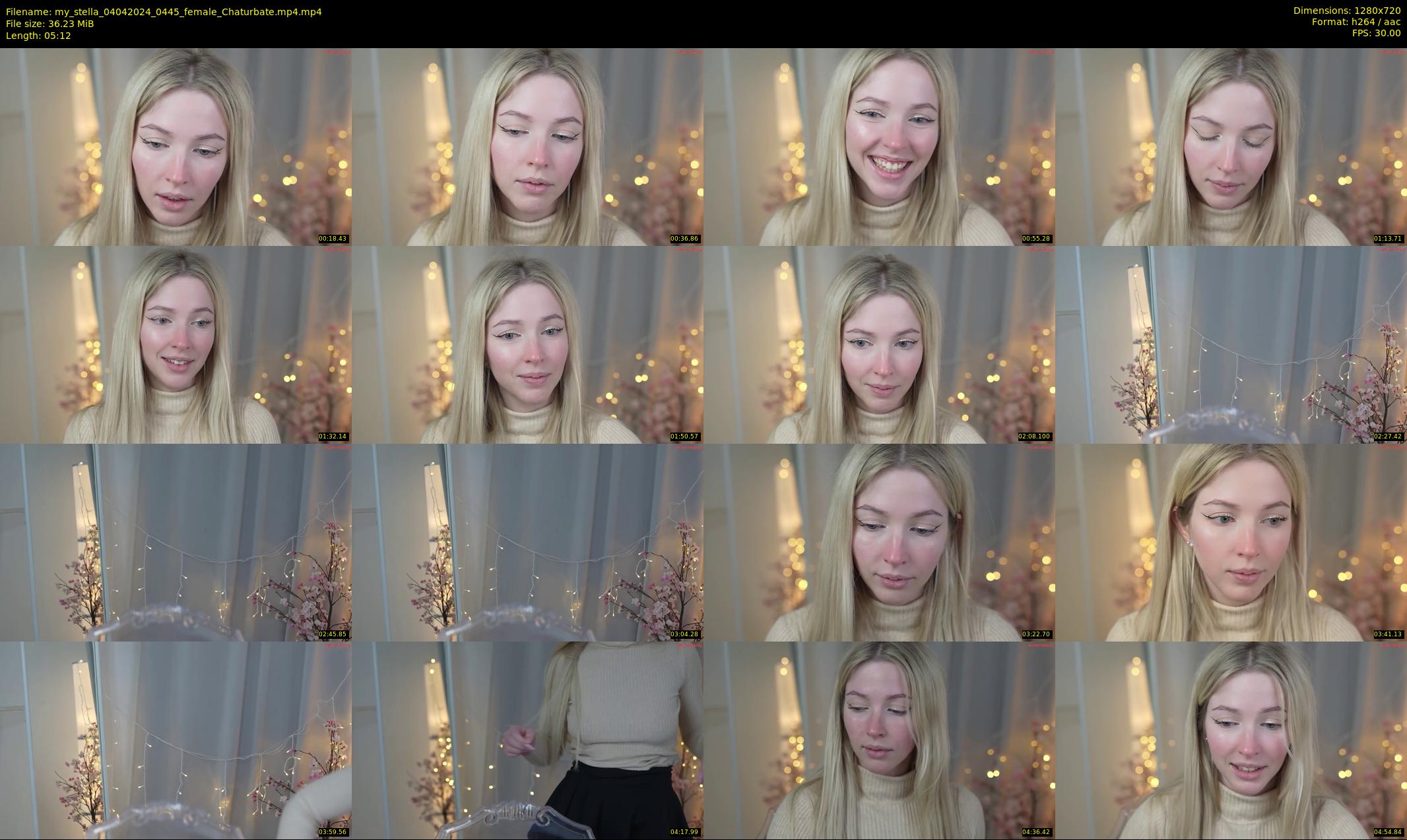 my_stella — 6 minute Chaturbate female cam show recording, 720p, Apr 4, 2024
