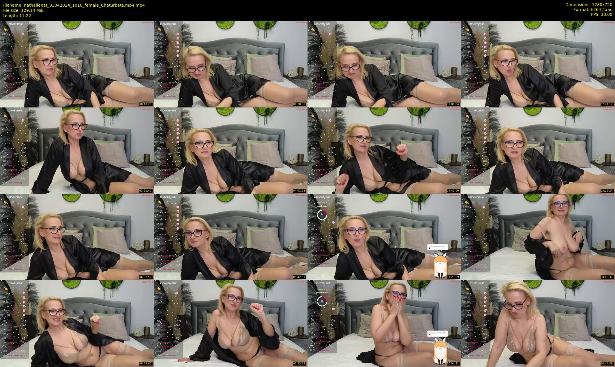 nathalienat — 12 minute Chaturbate female cam show recording, 720p, Apr 3, 2024