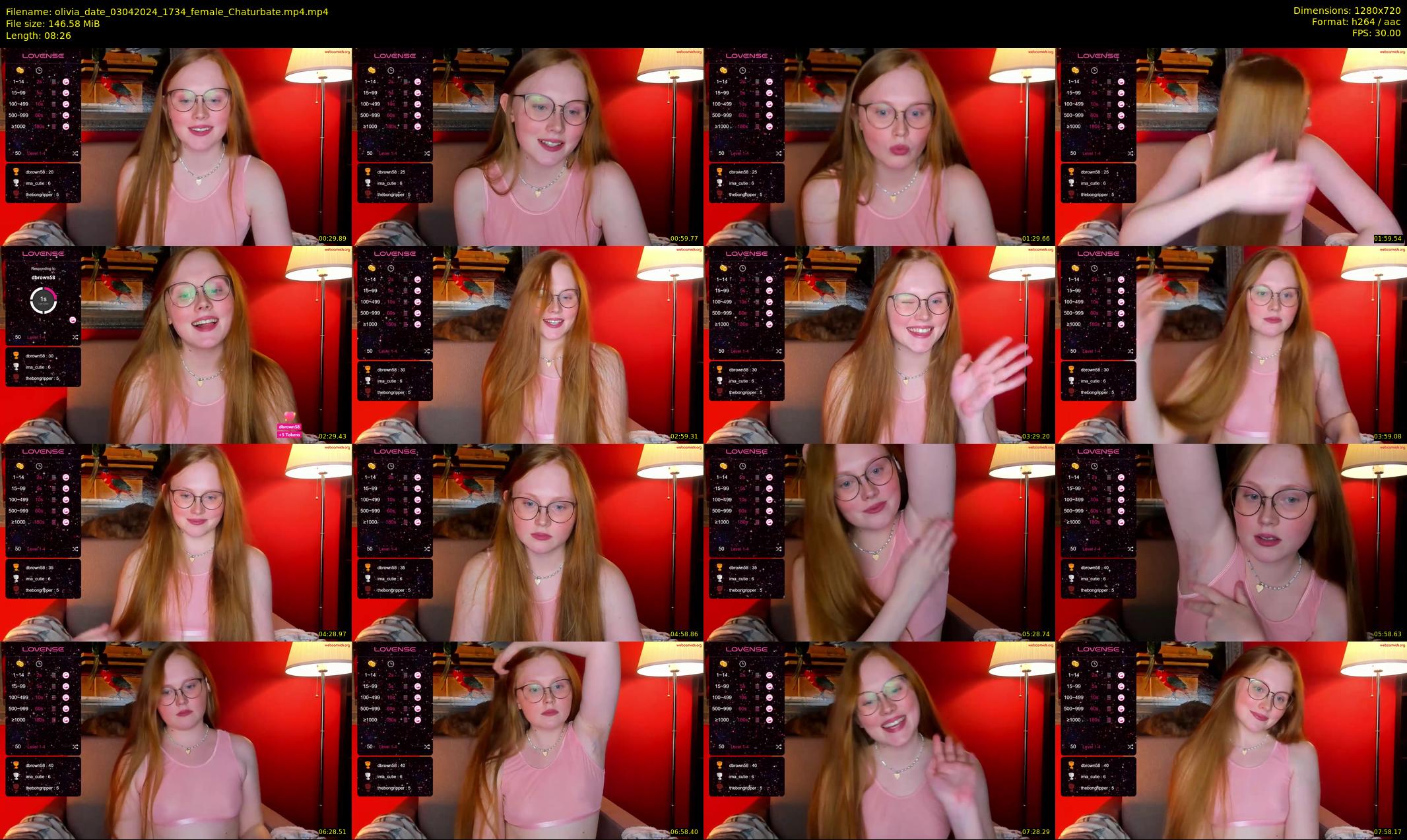olivia_date — 9 minute Chaturbate female cam show recording, 720p, Apr 3, 2024