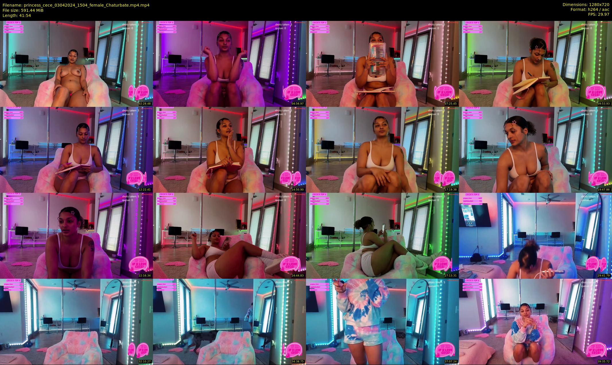 princess_cece — 42 minute Chaturbate female cam show recording, 720p, Apr 3, 2024