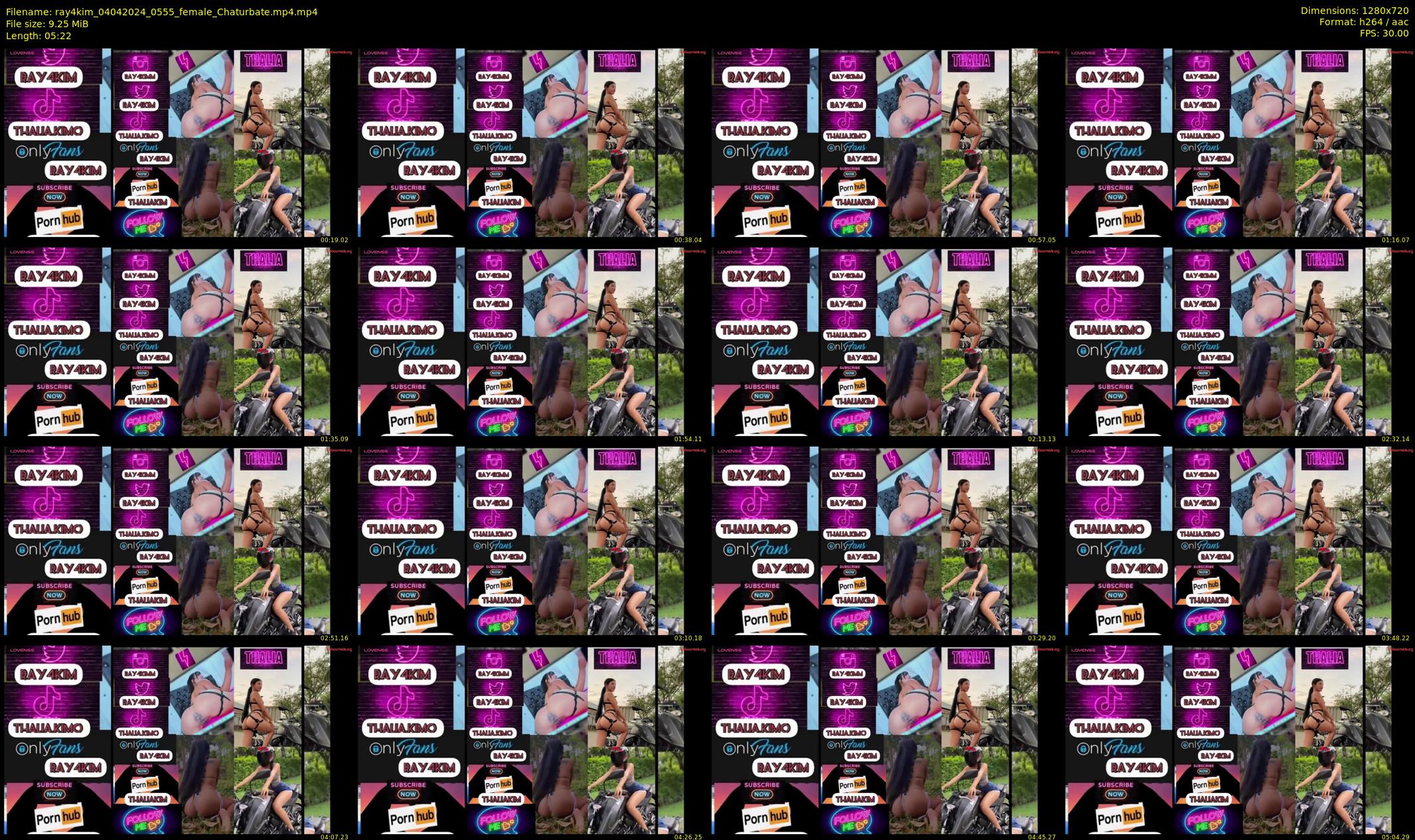 ray4kim — 6 minute Chaturbate couple cam show recording, 720p, Apr 4, 2024