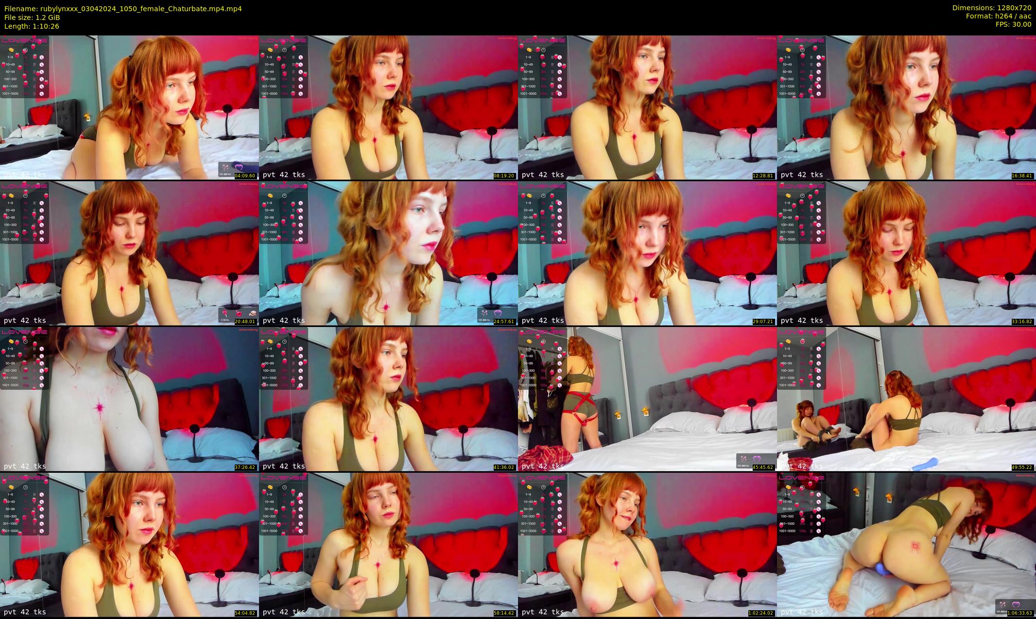 rubylynxxx — 71 minute Chaturbate female cam show recording, 720p, Apr 3, 2024
