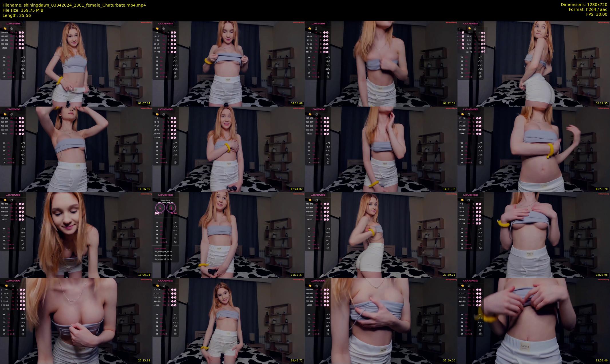 shiningdawn — 36 minute Chaturbate female cam show recording, 720p, Apr 3, 2024