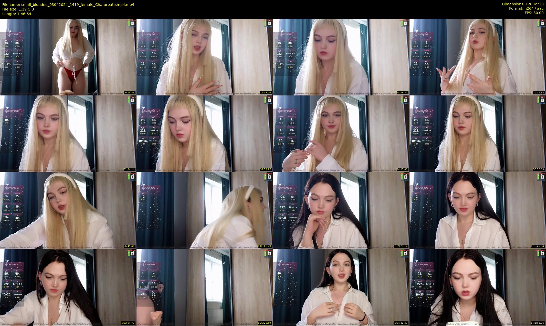 small_blondee — 107 minute Chaturbate female cam show recording, 720p, Apr 3, 2024