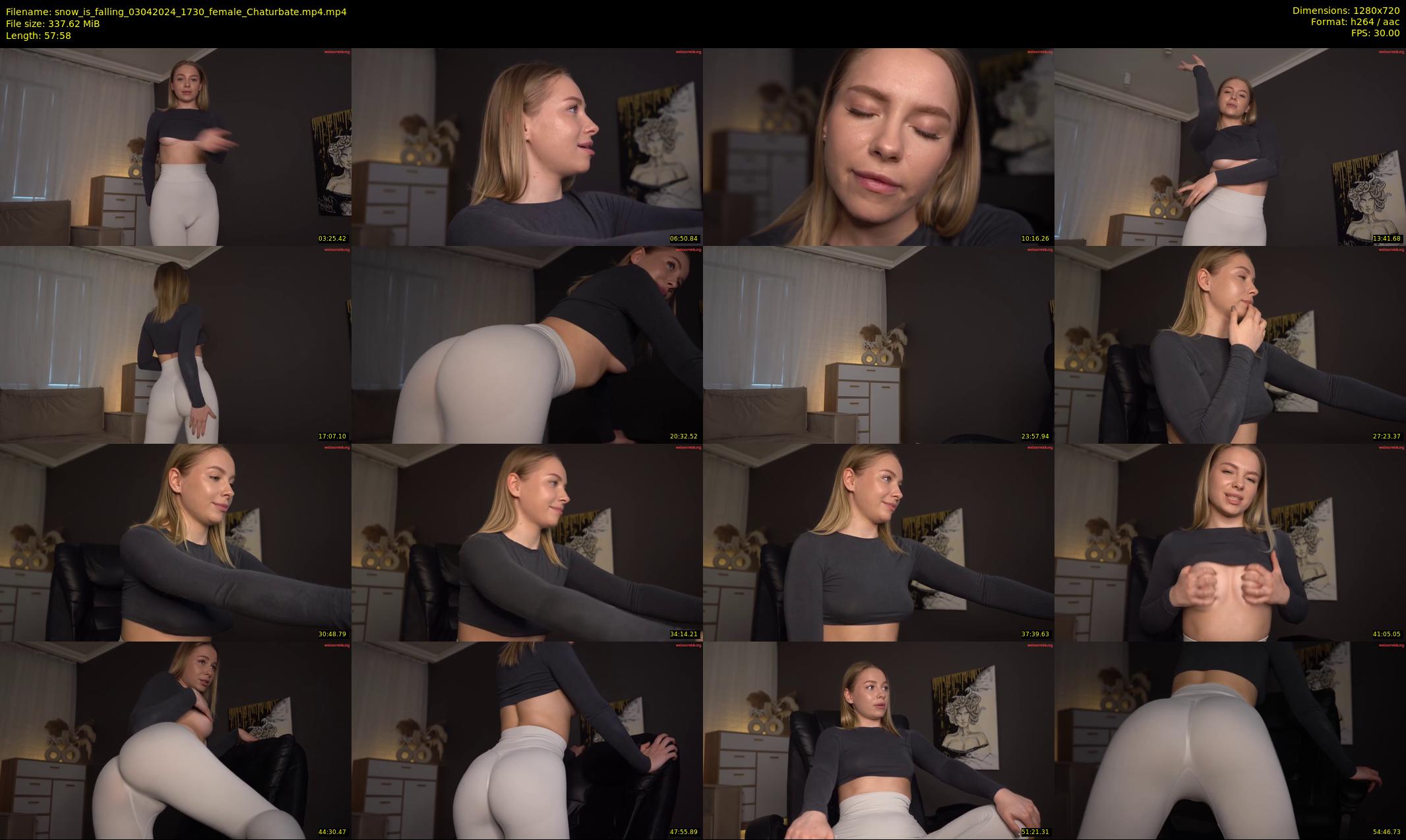 snow_is_falling — 58 minute Chaturbate female cam show recording, 720p, Apr 3, 2024