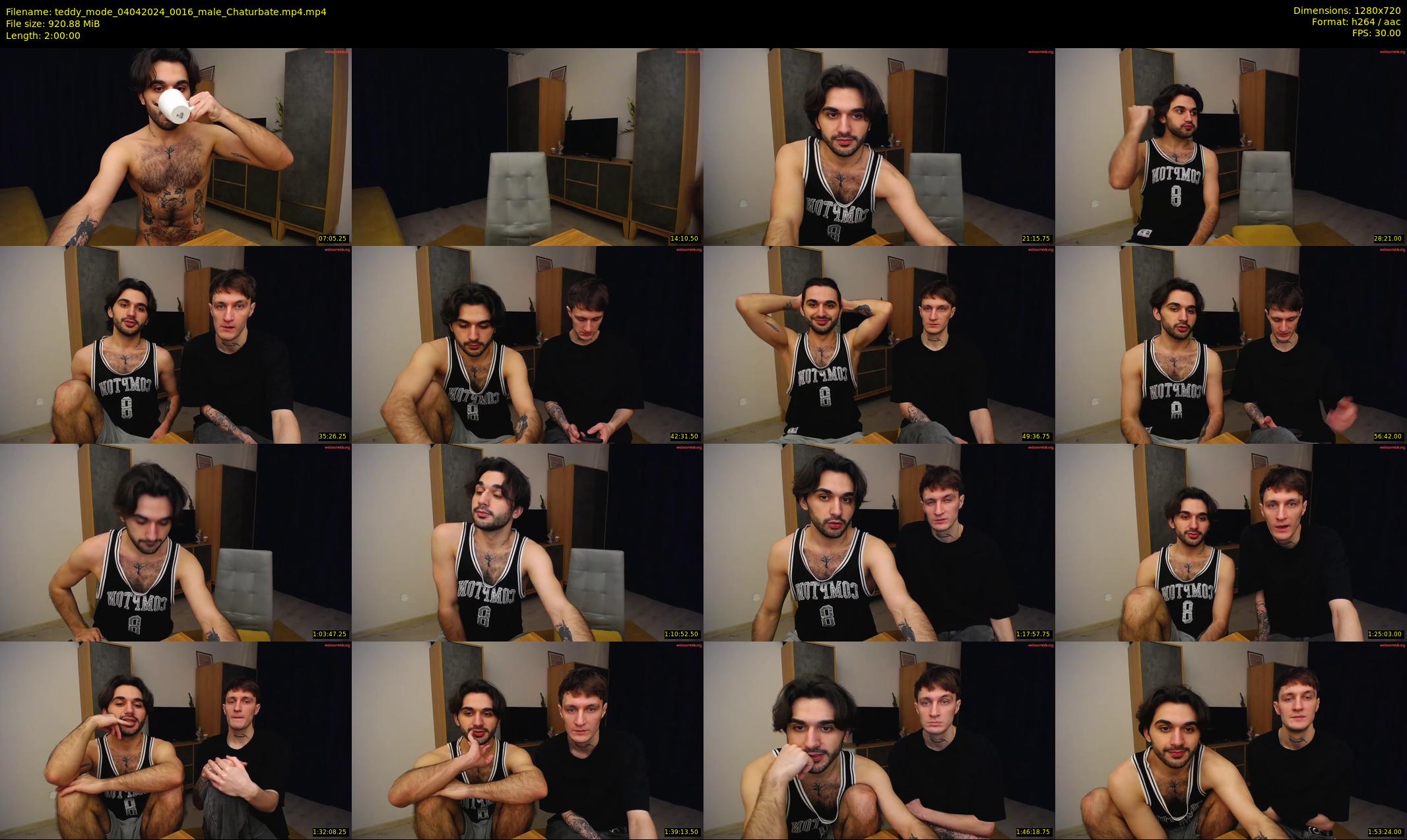 teddy_mode — 120 minute Chaturbate couple cam show recording, 720p, Apr 4, 2024