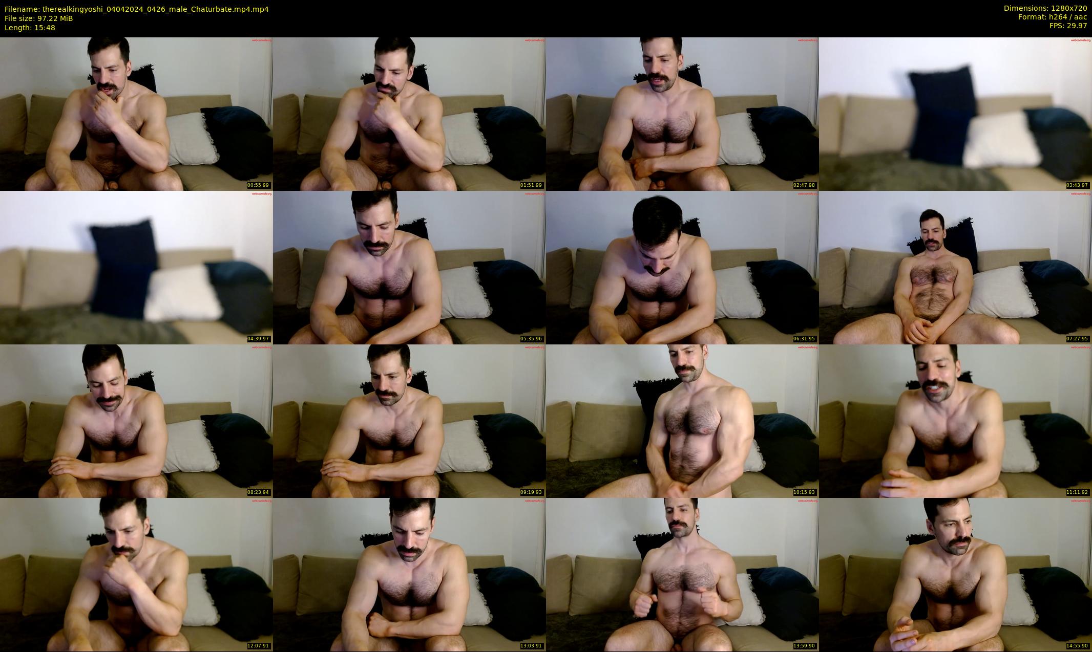 therealkingyoshi — 16 minute Chaturbate male cam show recording, 720p, Apr 4, 2024