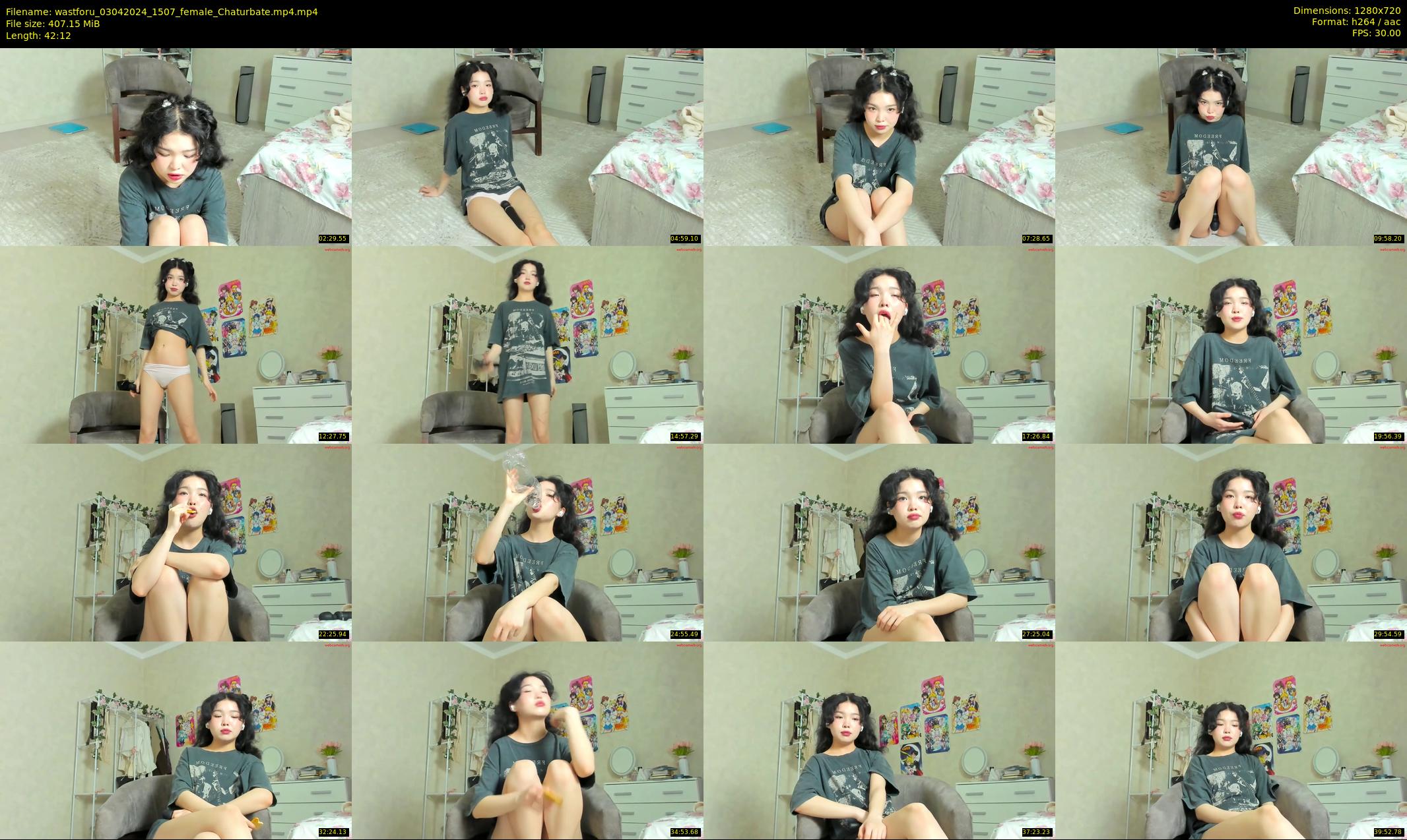 wastforu — 43 minute Chaturbate female cam show recording, 720p, Apr 3, 2024