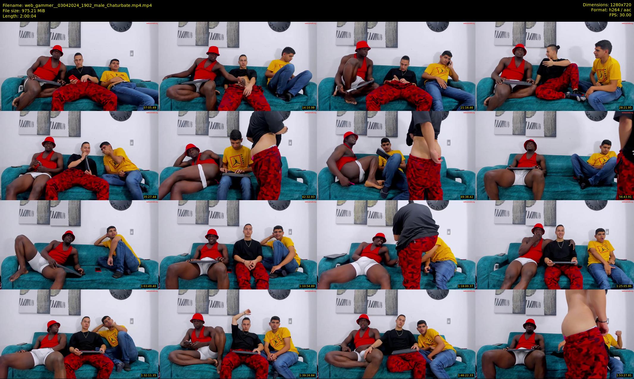 web_gammer_ — 121 minute Chaturbate male cam show recording, 720p, Apr 3, 2024
