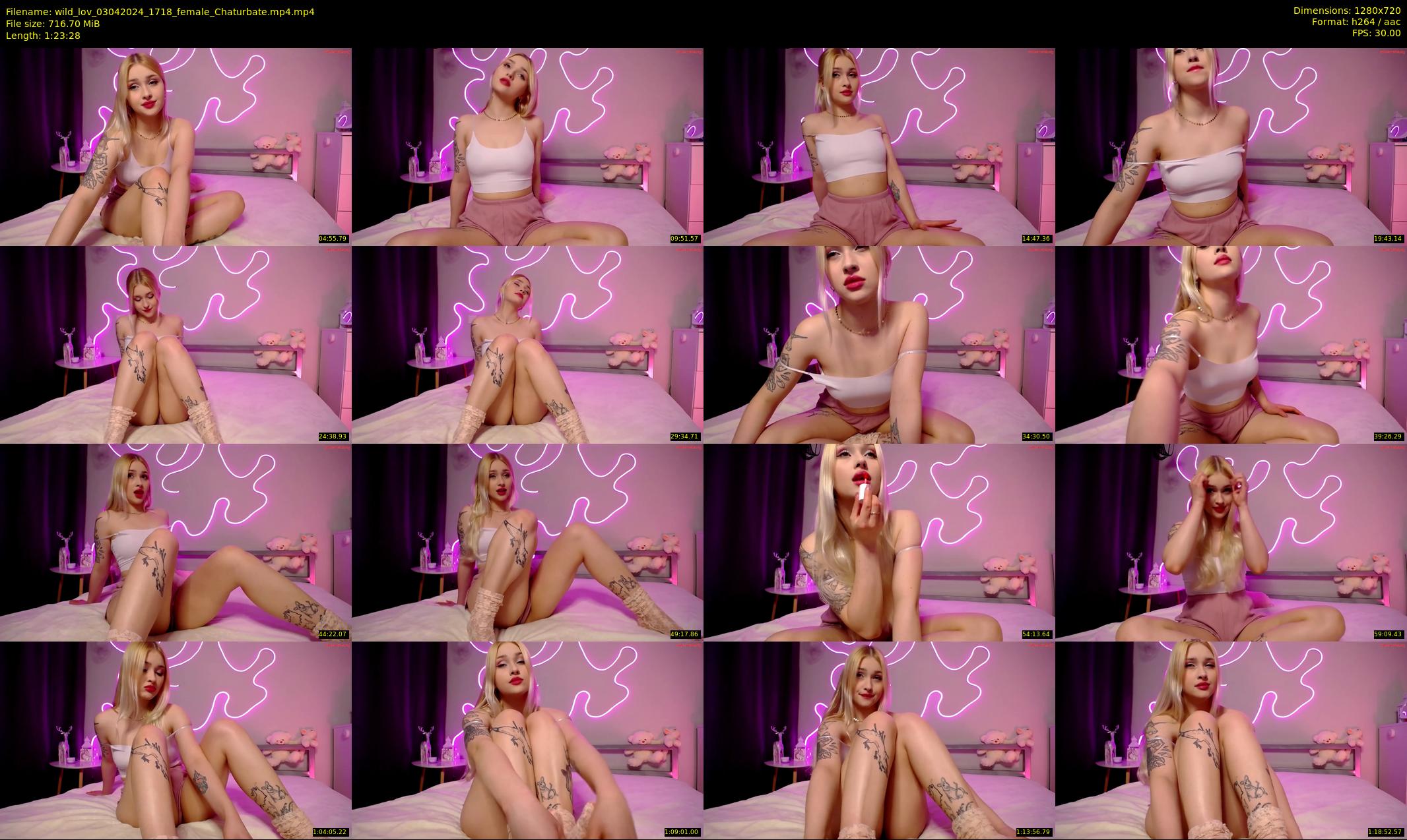 wild_lov — 84 minute Chaturbate female cam show recording, 720p, Apr 3, 2024