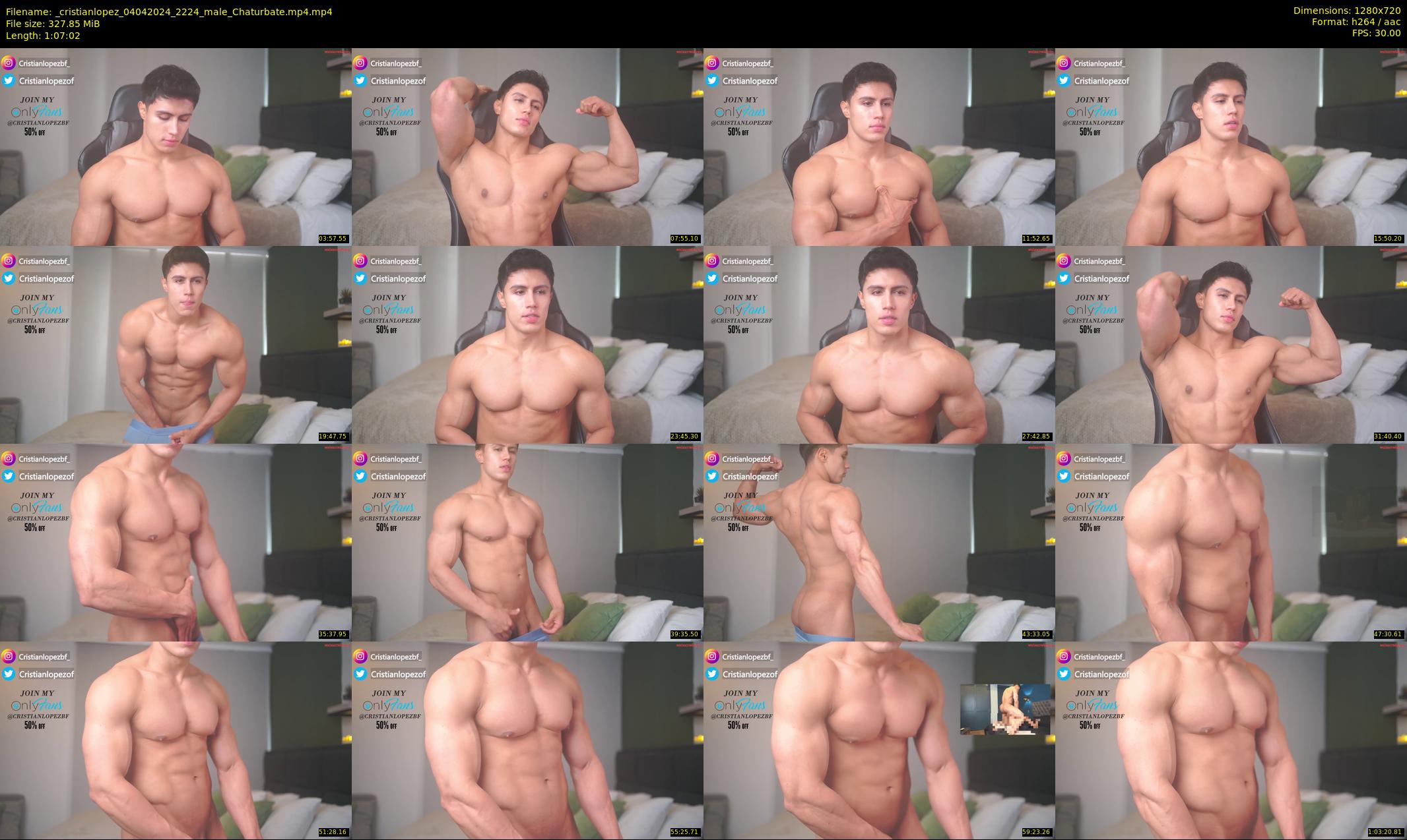 _cristianlopez — 68 minute Chaturbate male cam show recording, 720p, Apr 4, 2024