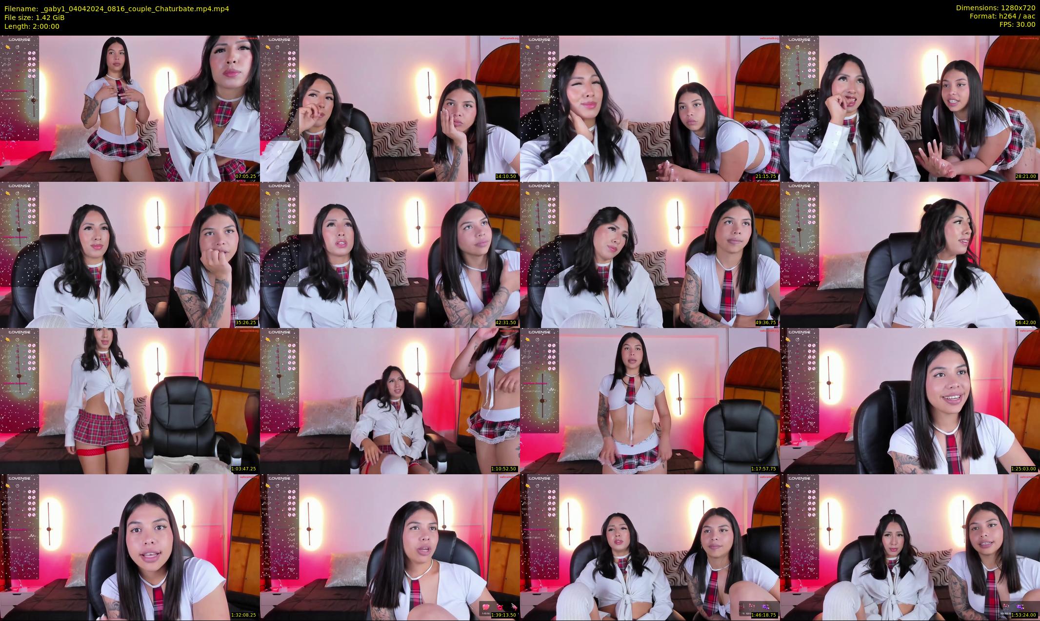 _gaby1 — 120 minute Chaturbate female cam show recording, 720p, Apr 4, 2024