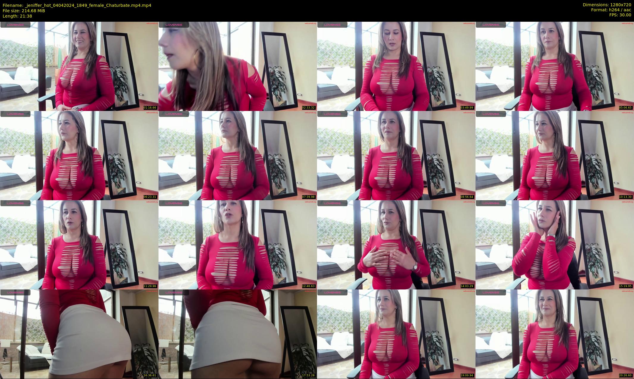 _jeniffer_hot — 22 minute Chaturbate female cam show recording, 720p, Apr 4, 2024