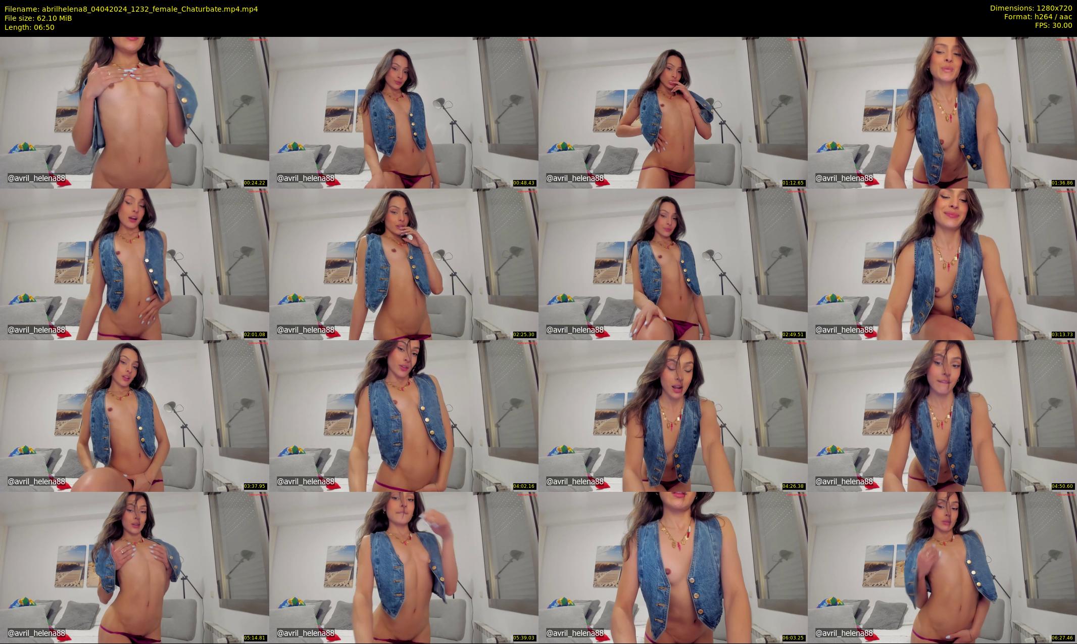 abrilhelena8 — 7 minute Chaturbate female cam show recording, 720p, Apr 4, 2024