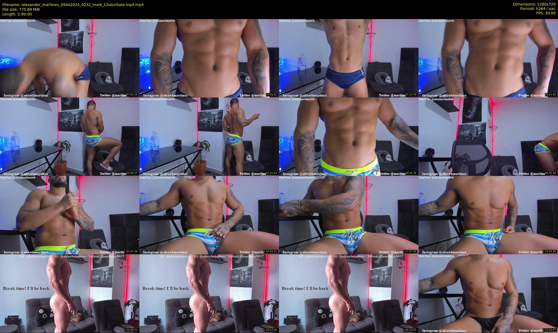 alexander_martines — 120 minute Chaturbate male cam show recording, 720p, Apr 5, 2024