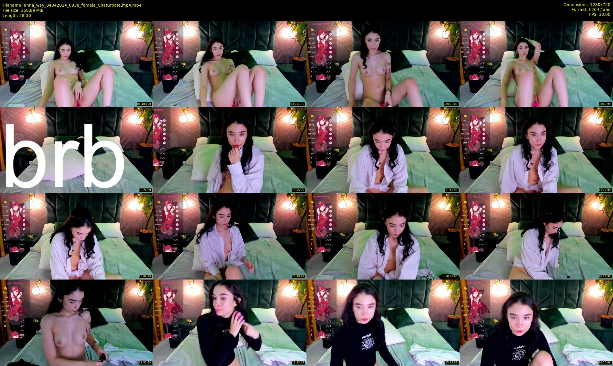 anna_way — 29 minute Chaturbate female cam show recording, 720p, Apr 4, 2024
