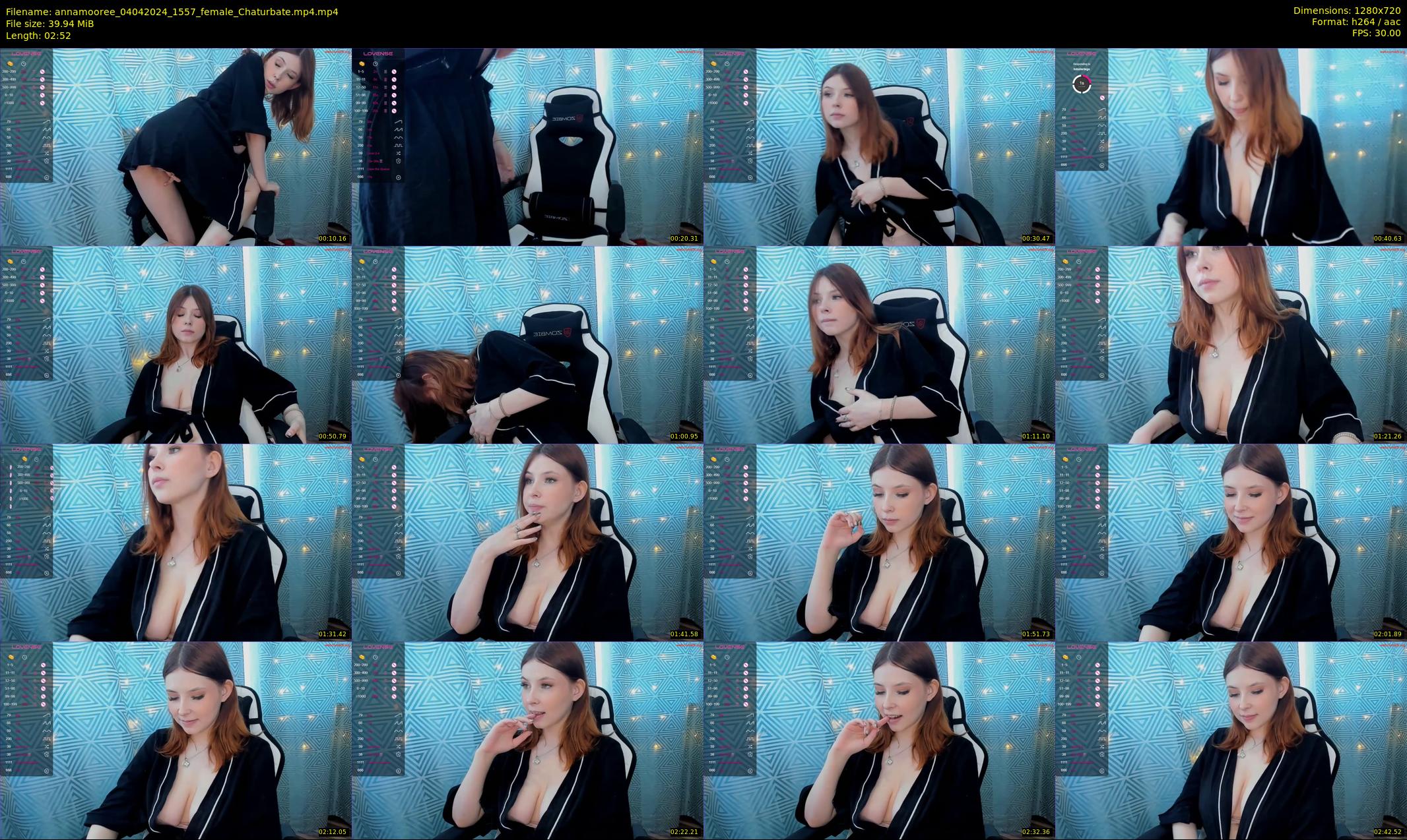 annamooree — 3 minute Chaturbate female cam show recording, 720p, Apr 4, 2024