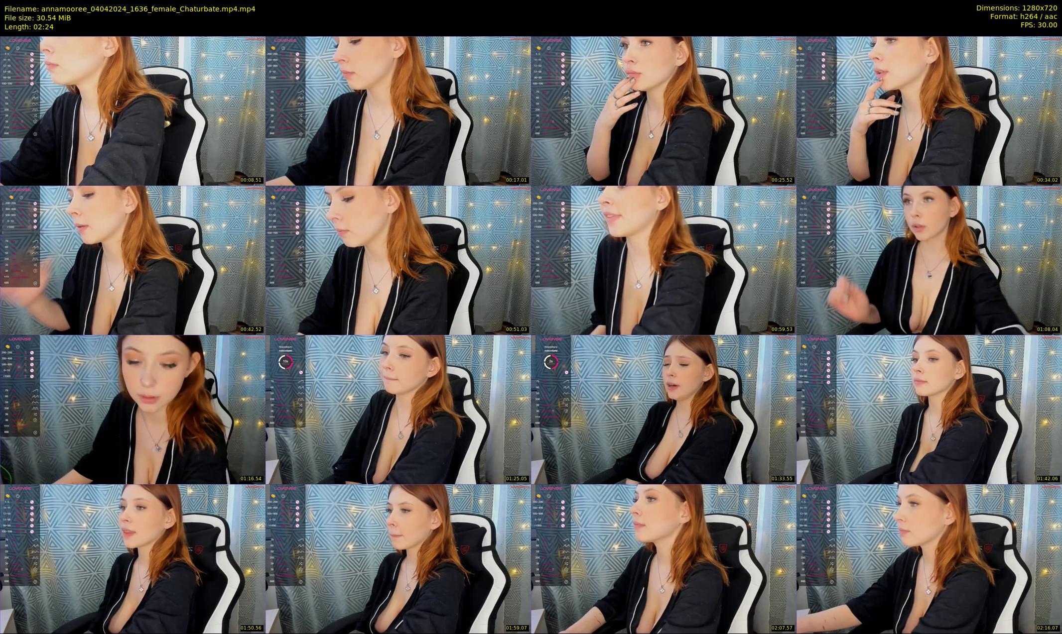 annamooree — 3 minute Chaturbate female cam show recording, 720p, Apr 4, 2024
