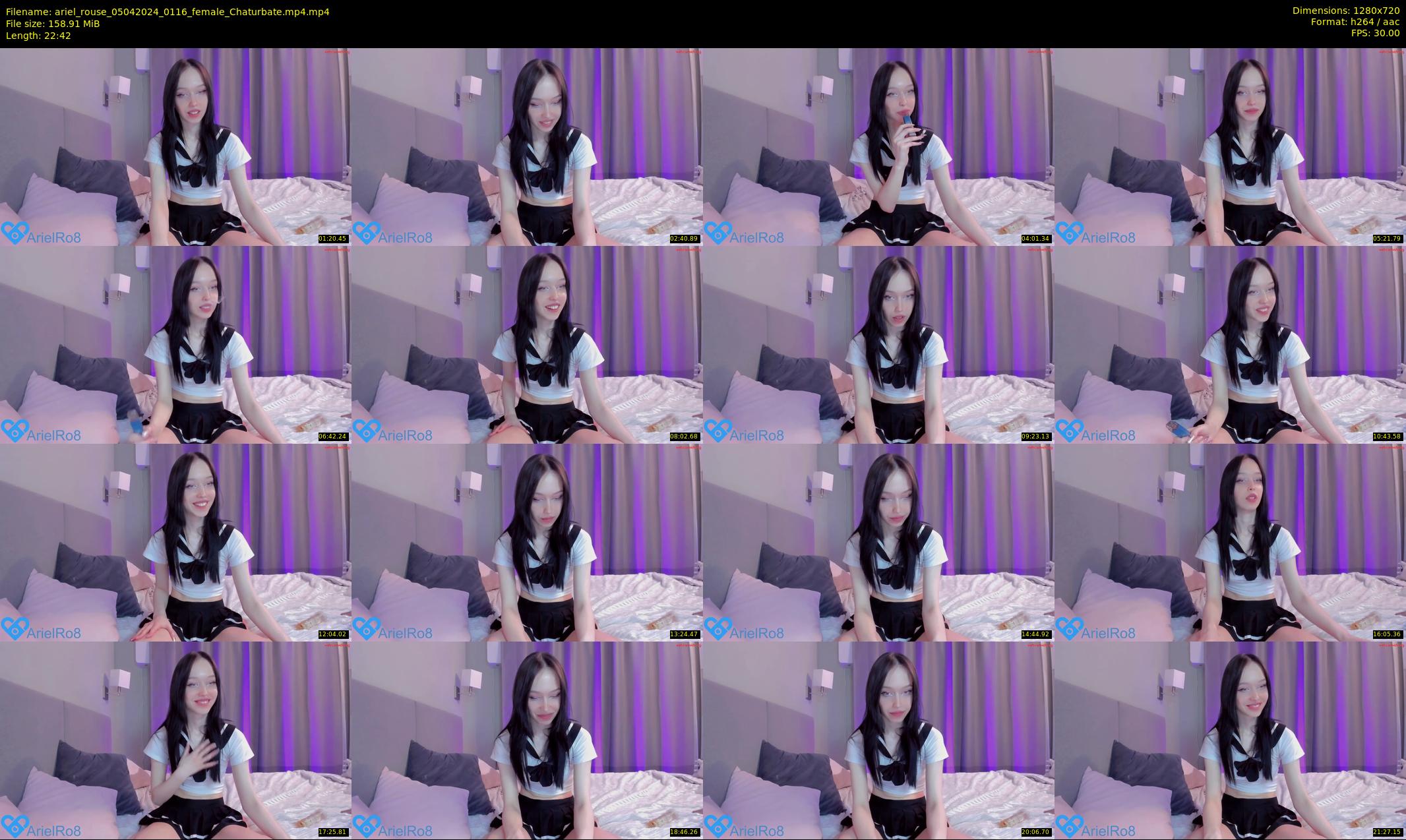 ariel_rouse — 23 minute Chaturbate female cam show recording, 720p, Apr 5, 2024