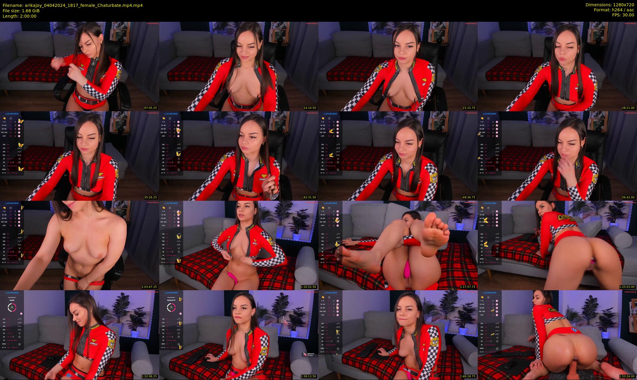 arikajoy — 120 minute Chaturbate female cam show recording, 720p, Apr 4, 2024