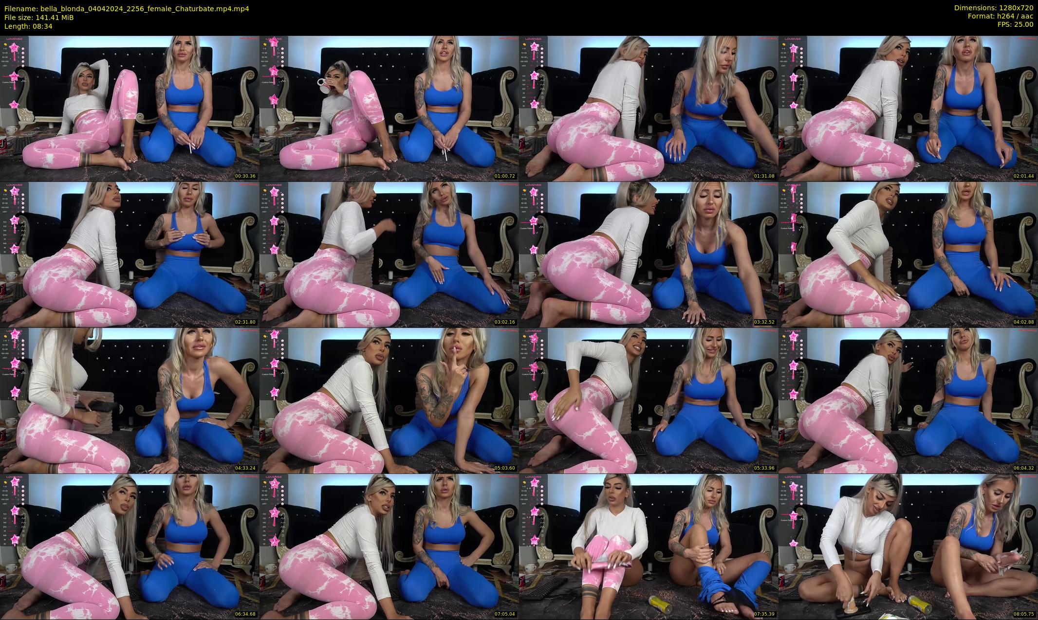 bella_blonda — 9 minute Chaturbate female cam show recording, 720p, Apr 4, 2024