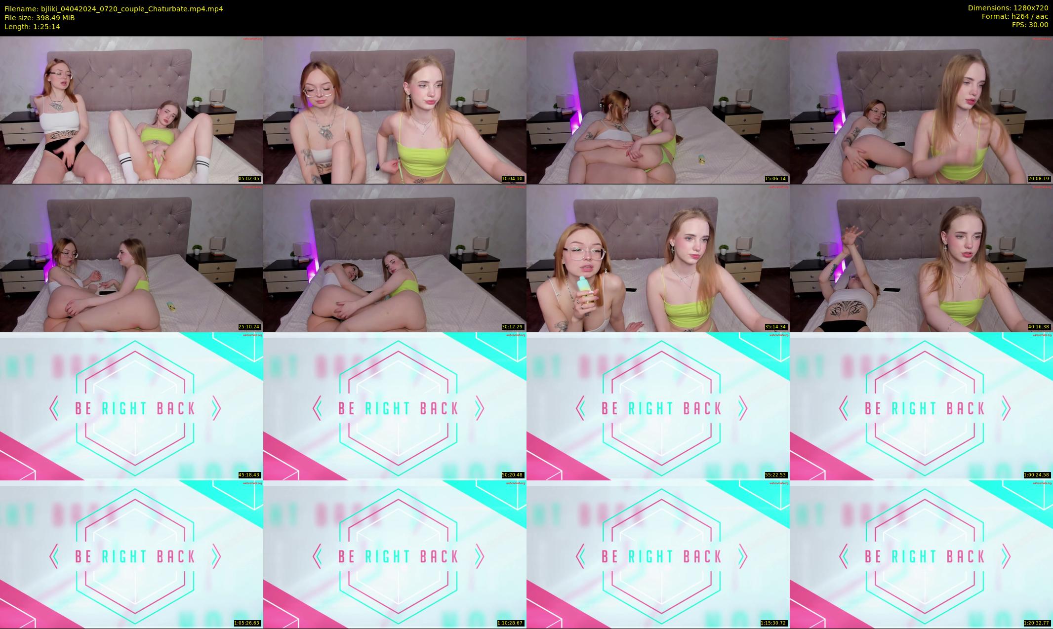bjliki — 86 minute Chaturbate couple cam show recording, 720p, Apr 4, 2024