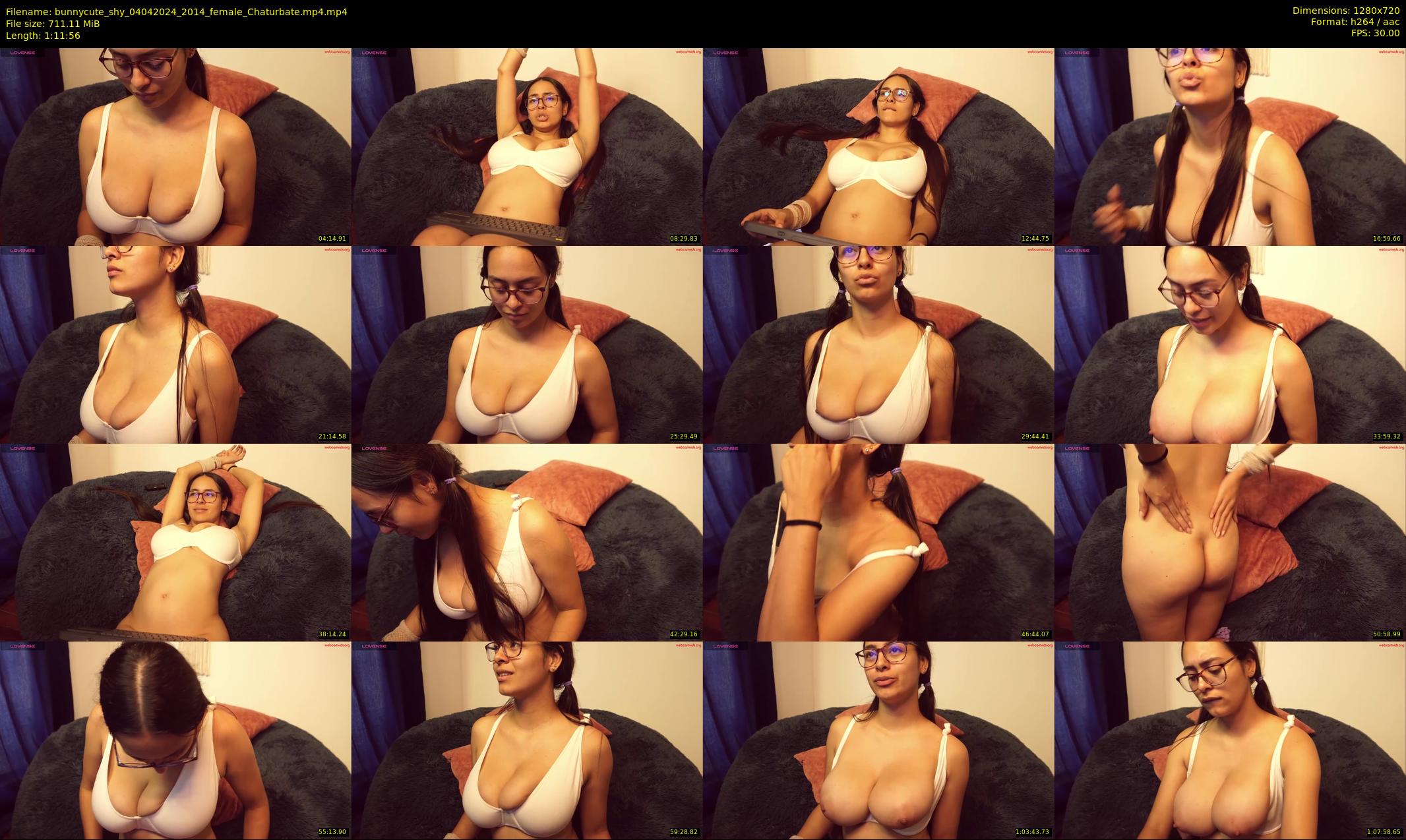 bunnycute_shy — 72 minute Chaturbate female cam show recording, 720p, Apr 4, 2024