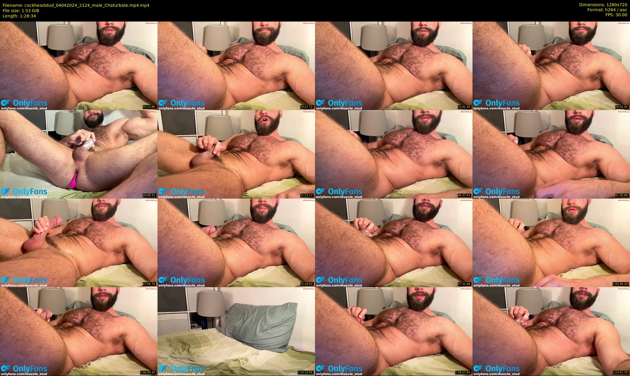 cockheadstud — 89 minute Chaturbate male cam show recording, 720p, Apr 4, 2024