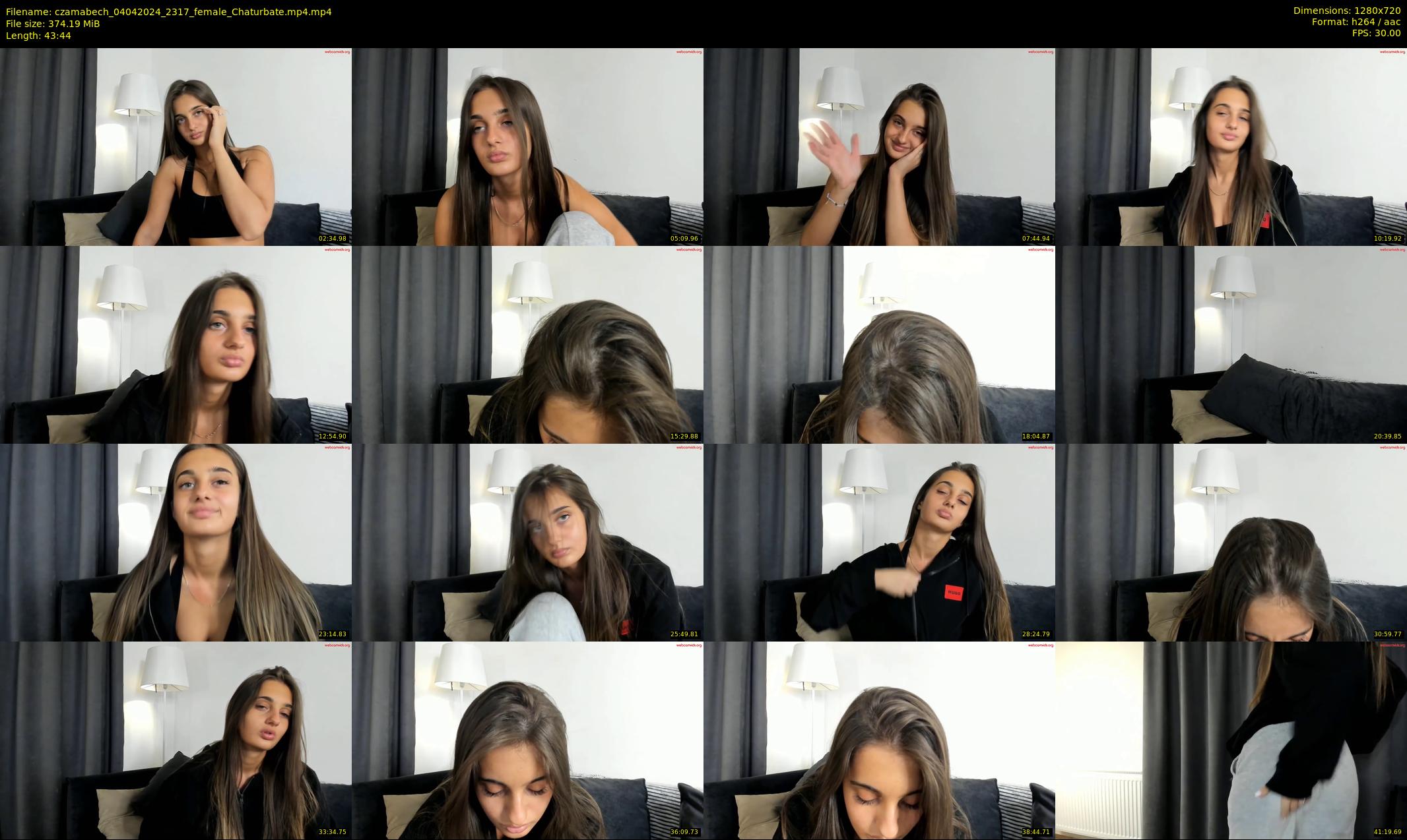 czamabech — 44 minute Chaturbate female cam show recording, 720p, Apr 4, 2024