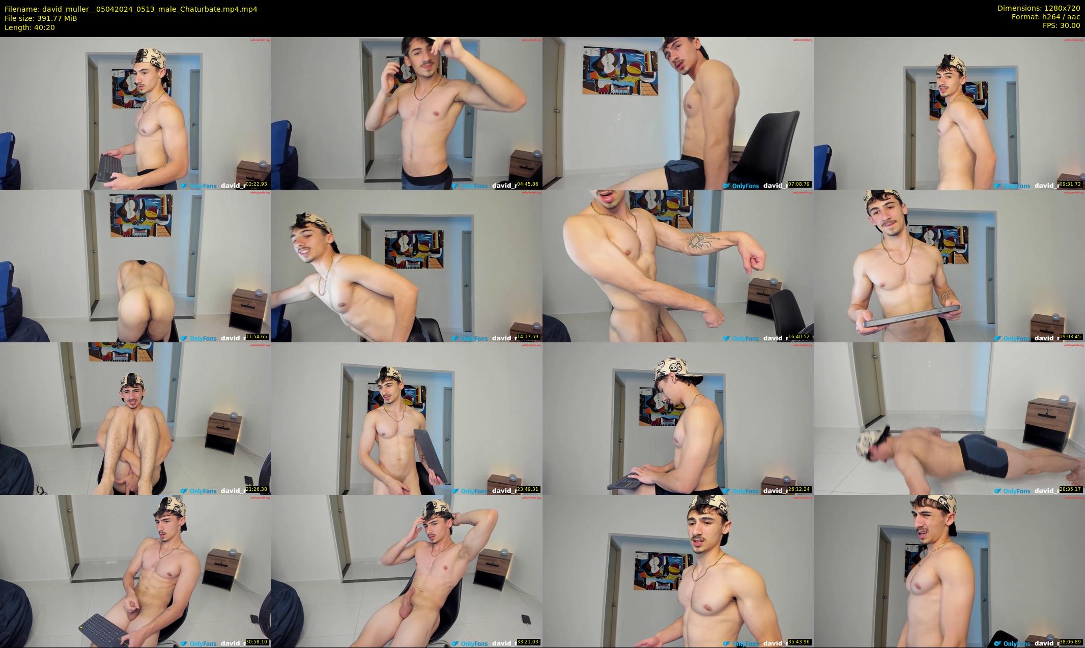david_muller_ — 41 minute Chaturbate male cam show recording, 720p, Apr 5, 2024