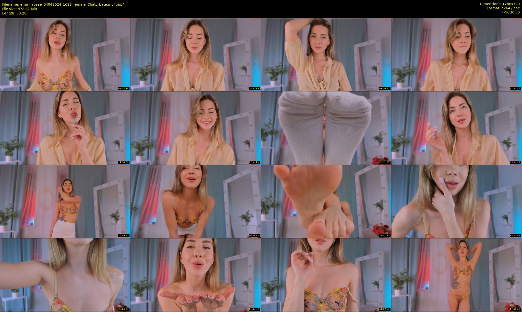 emmi_rosee — 51 minute Chaturbate female cam show recording, 720p, Apr 4, 2024