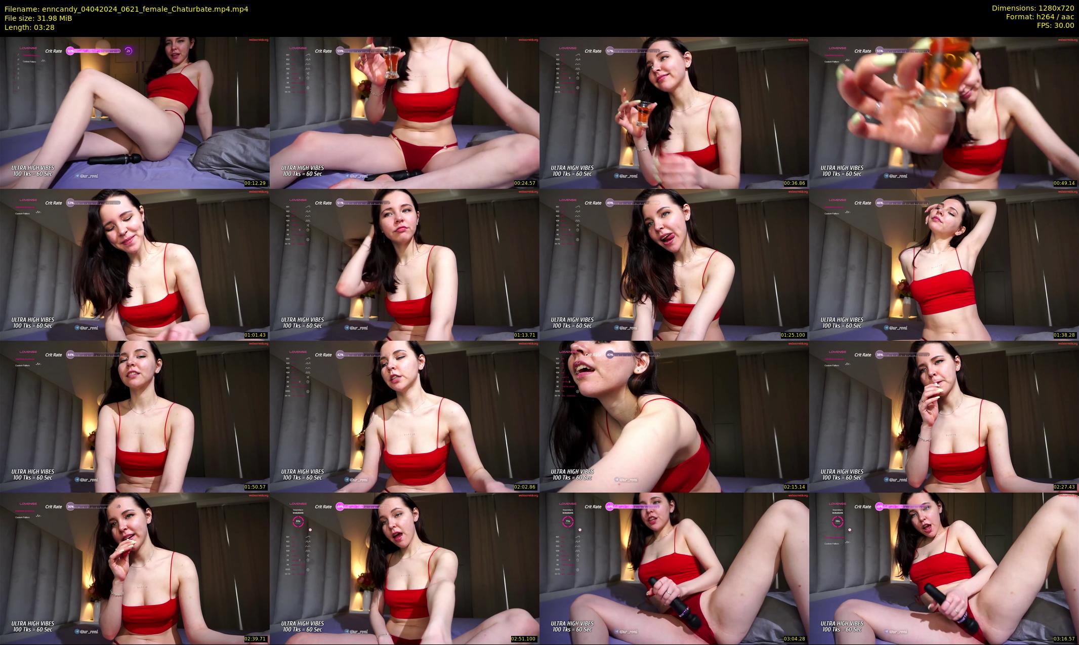 enncandy — 4 minute Chaturbate female cam show recording, 720p, Apr 4, 2024