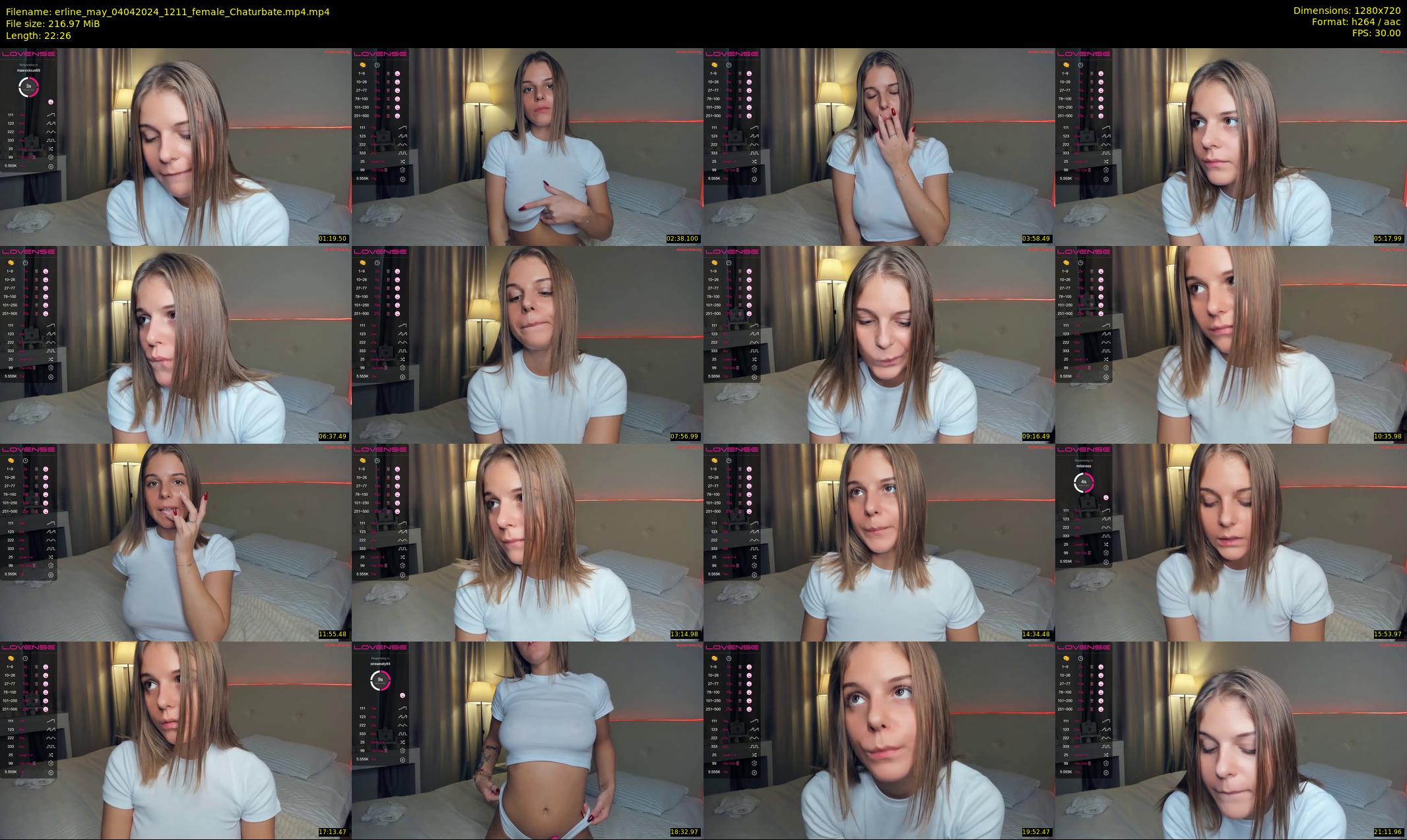 erline_may — 23 minute Chaturbate female cam show recording, 720p, Apr 4, 2024