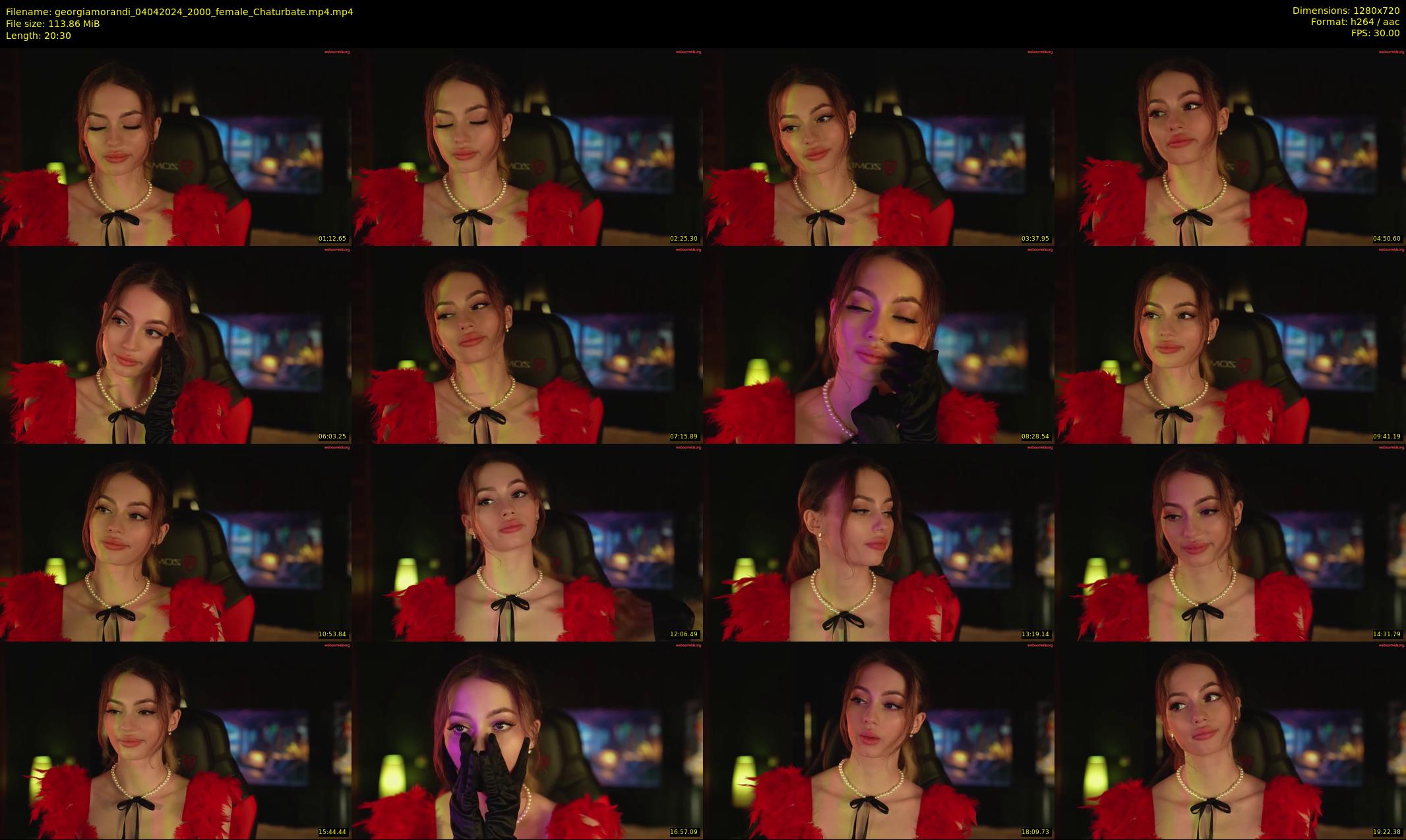 georgiamorandi — 21 minute Chaturbate female cam show recording, 720p, Apr 4, 2024
