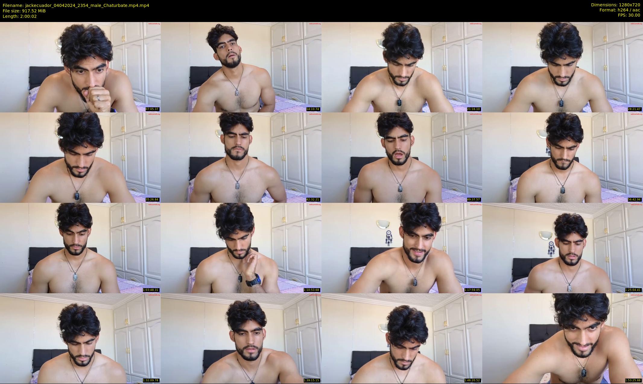jackecuador — 121 minute Chaturbate male cam show recording, 720p, Apr 4, 2024