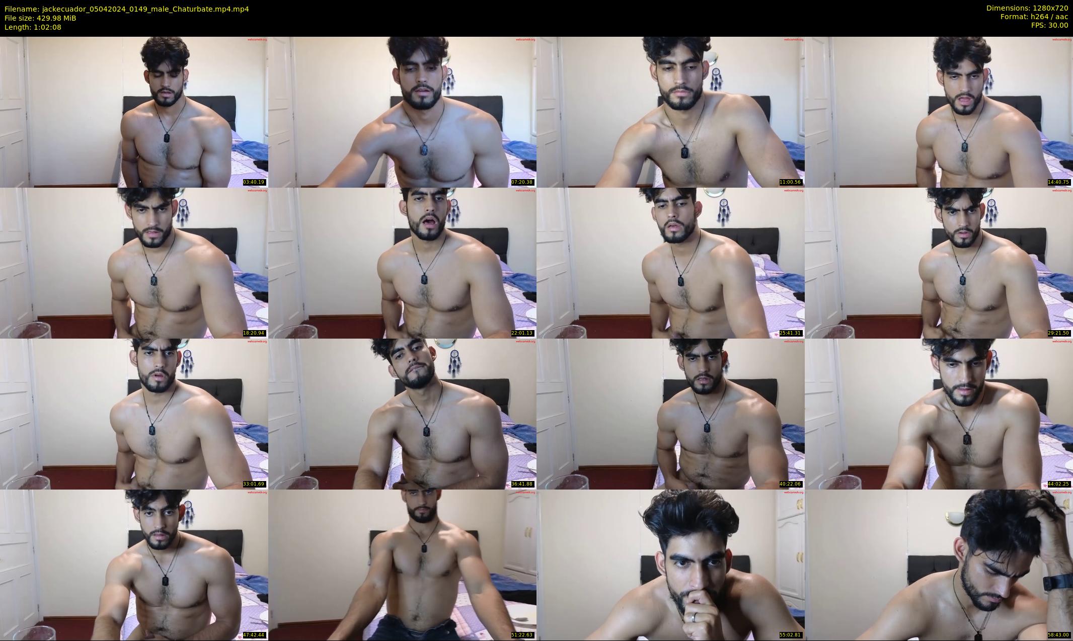 jackecuador — 63 minute Chaturbate male cam show recording, 720p, Apr 5, 2024