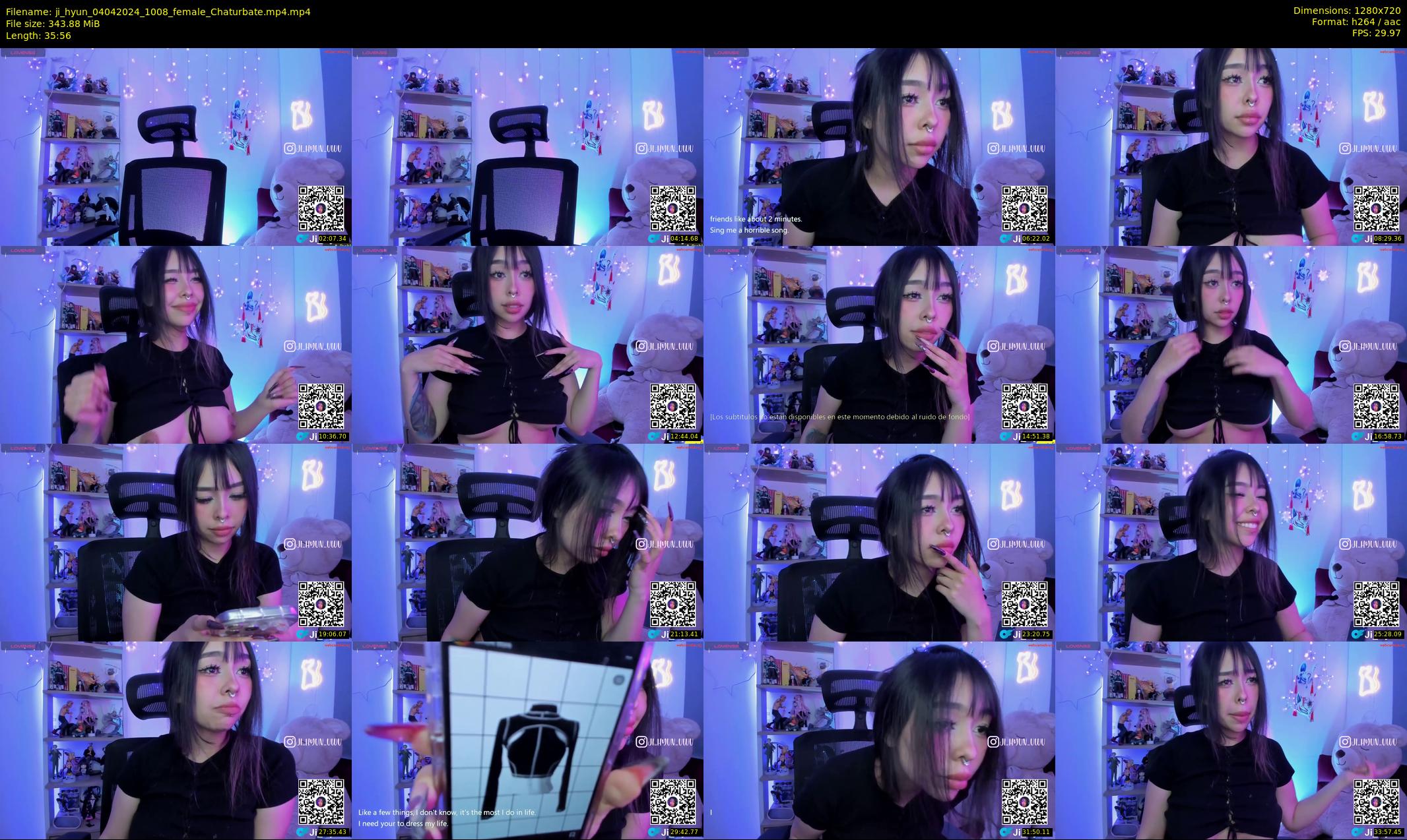 ji_hyun — 36 minute Chaturbate female cam show recording, 720p, Apr 4, 2024