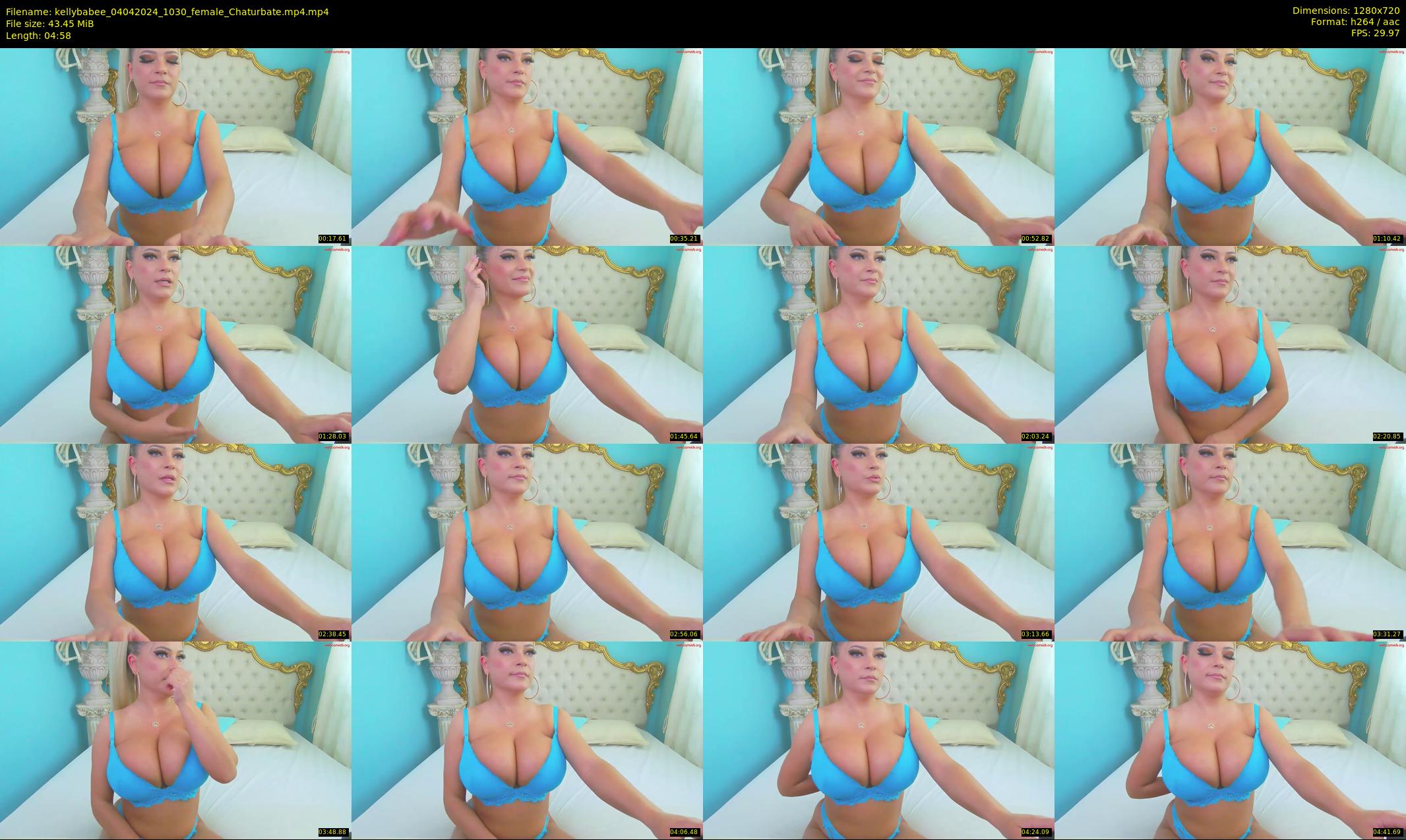 kellybabee — 5 minute Chaturbate female cam show recording, 720p, Apr 4, 2024