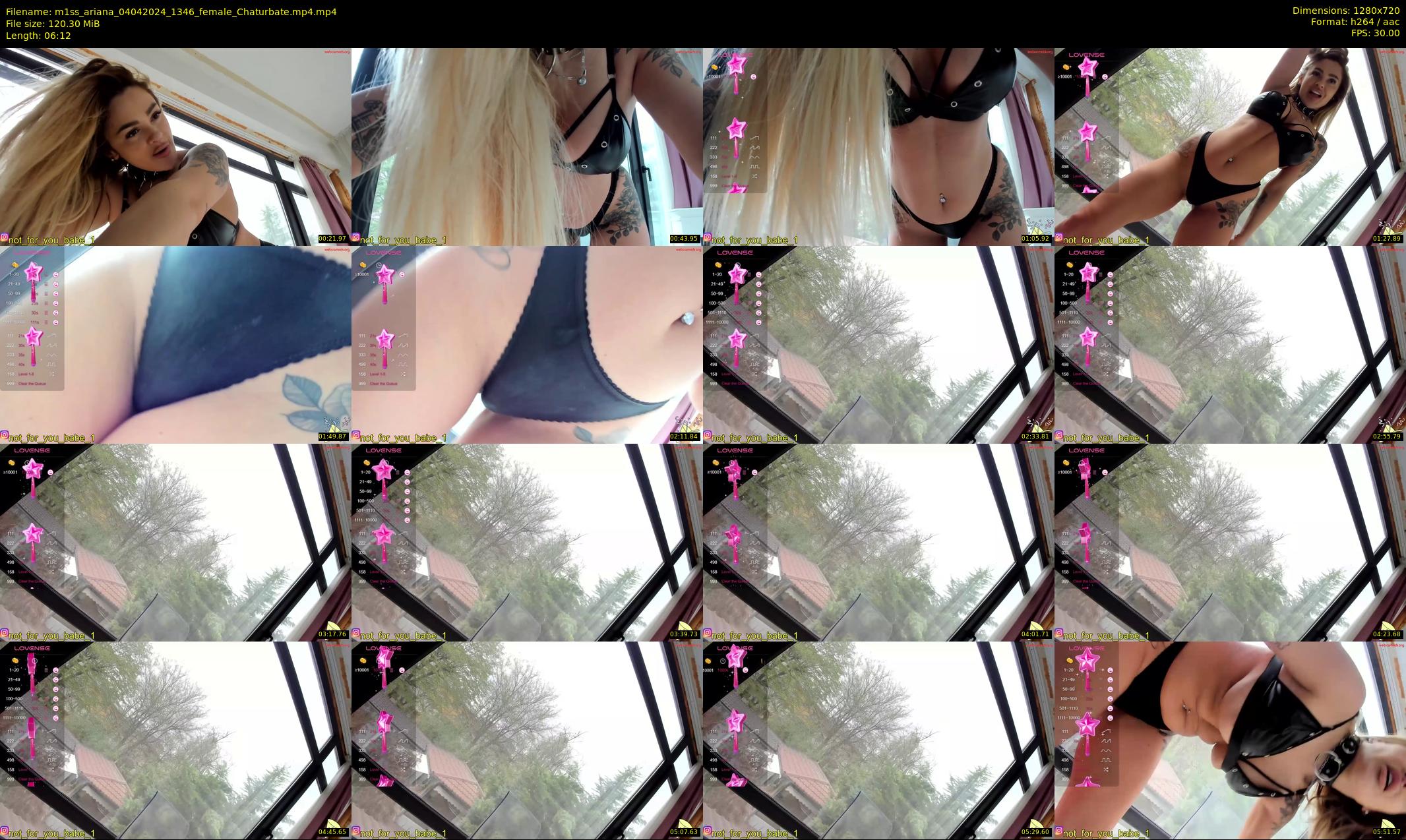 m1ss_ariana — 7 minute Chaturbate female cam show recording, 720p, Apr 4, 2024