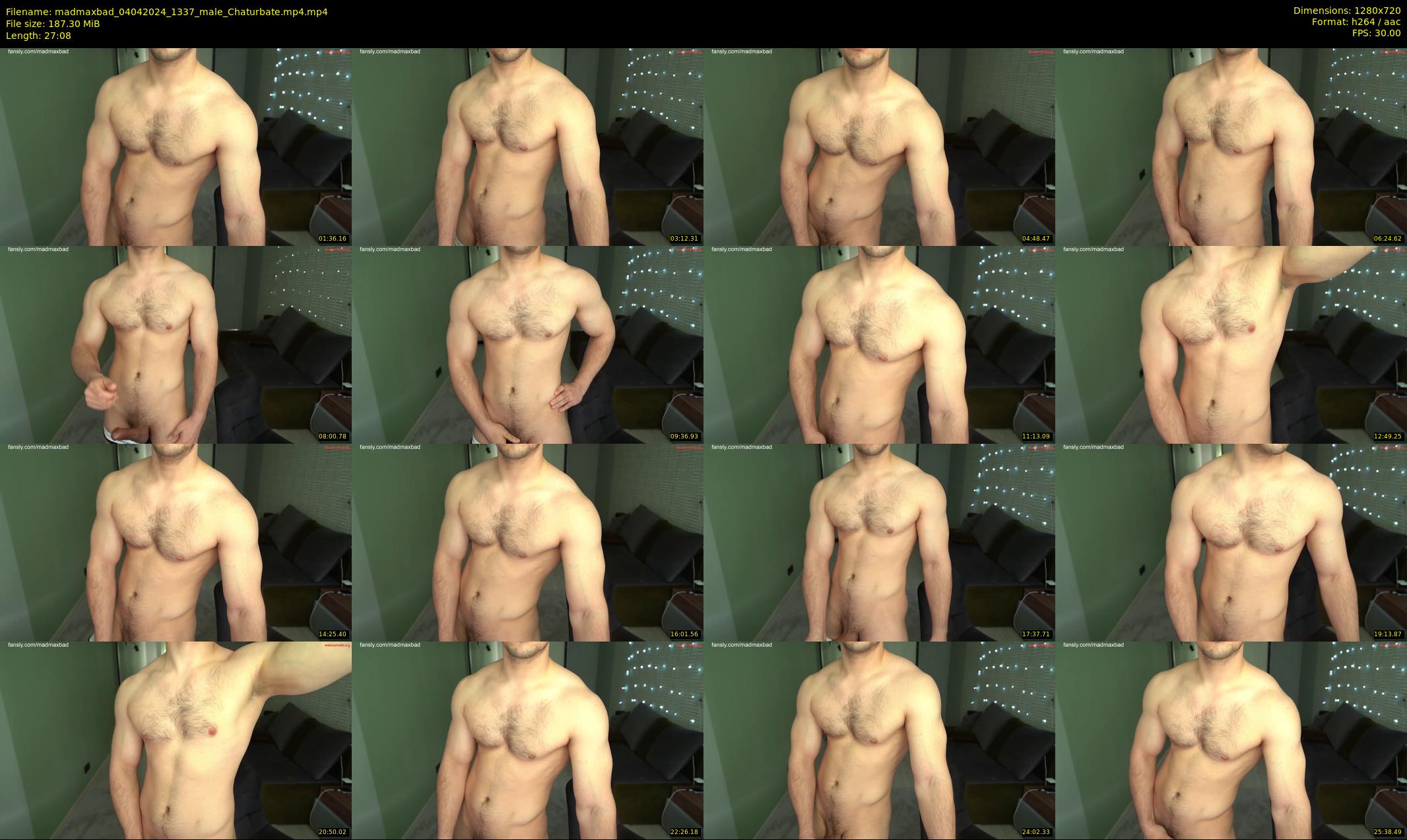 madmaxbad — 28 minute Chaturbate male cam show recording, 720p, Apr 4, 2024