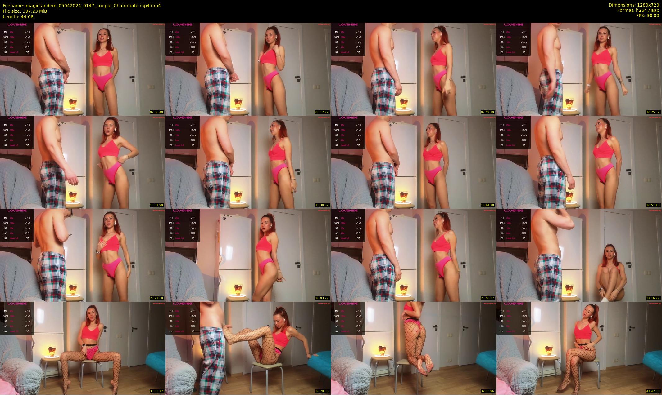 magictandem — 45 minute Chaturbate couple cam show recording, 720p, Apr 5, 2024