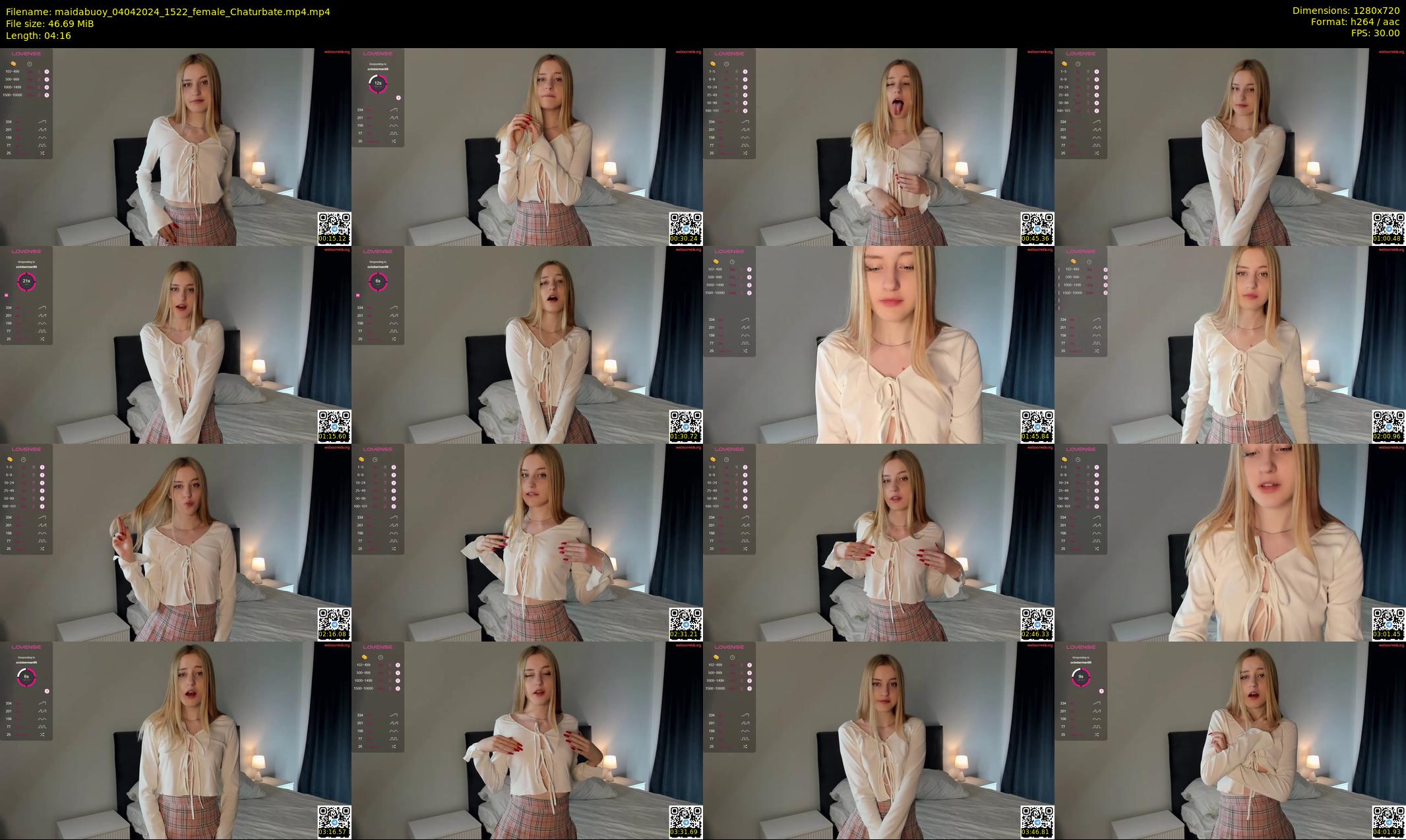 maidabuoy — 5 minute Chaturbate female cam show recording, 720p, Apr 4, 2024