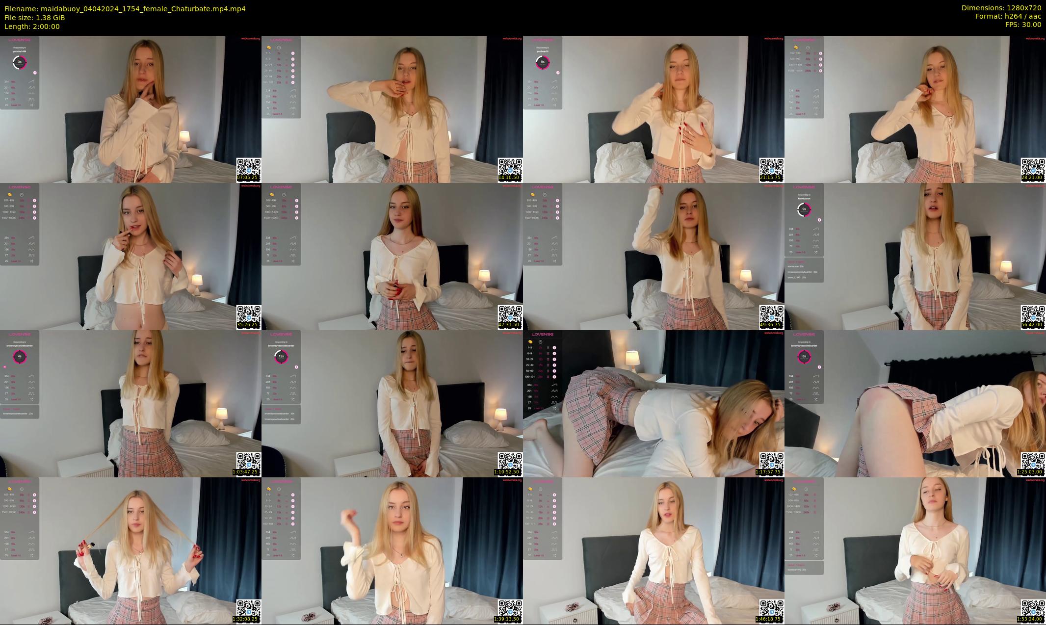maidabuoy — 120 minute Chaturbate female cam show recording, 720p, Apr 4, 2024