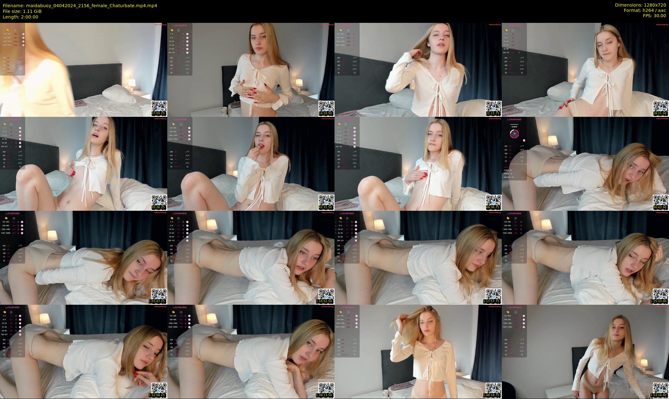 maidabuoy — 120 minute Chaturbate female cam show recording, 720p, Apr 4, 2024