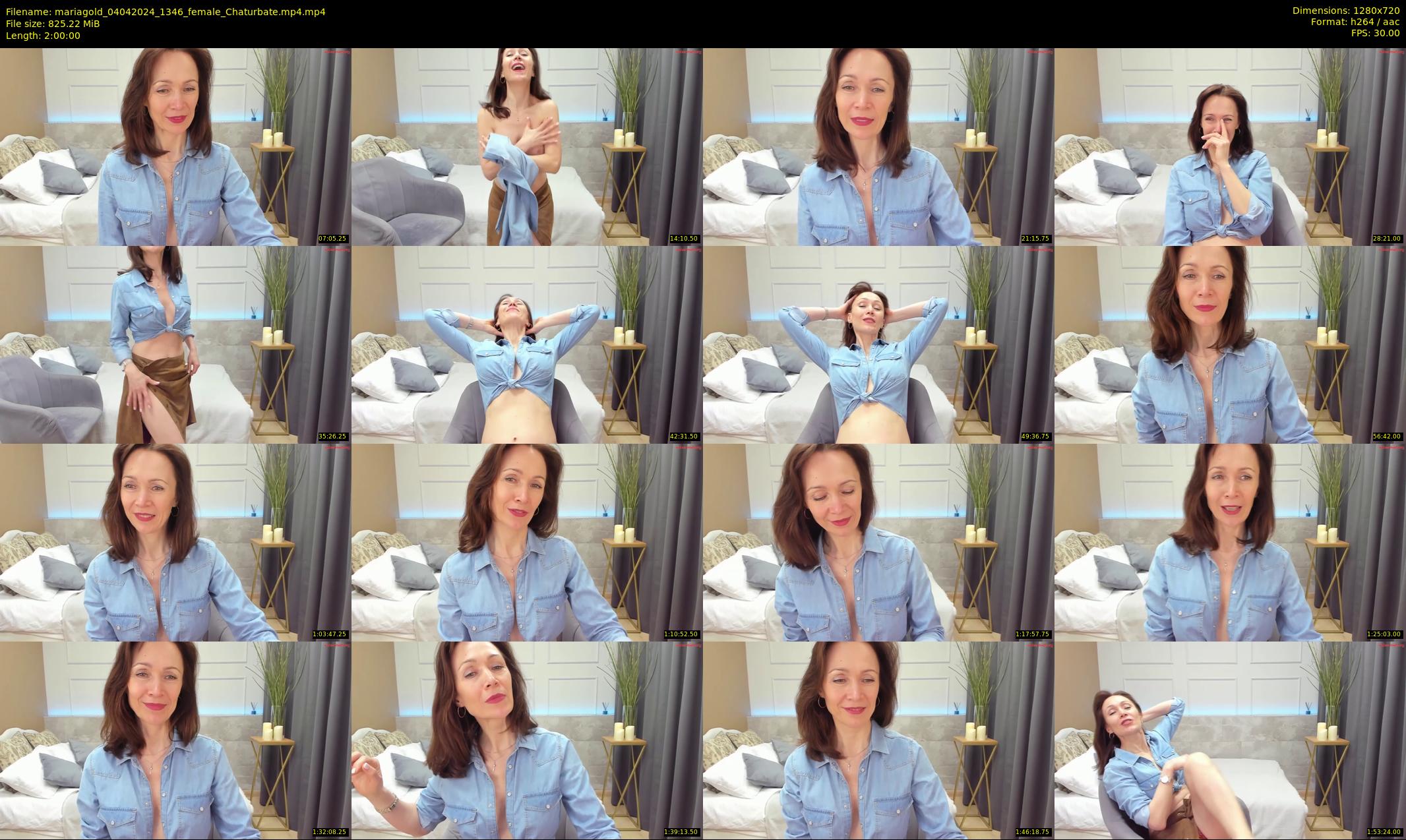 mariagold — 120 minute Chaturbate female cam show recording, 720p, Apr 4, 2024